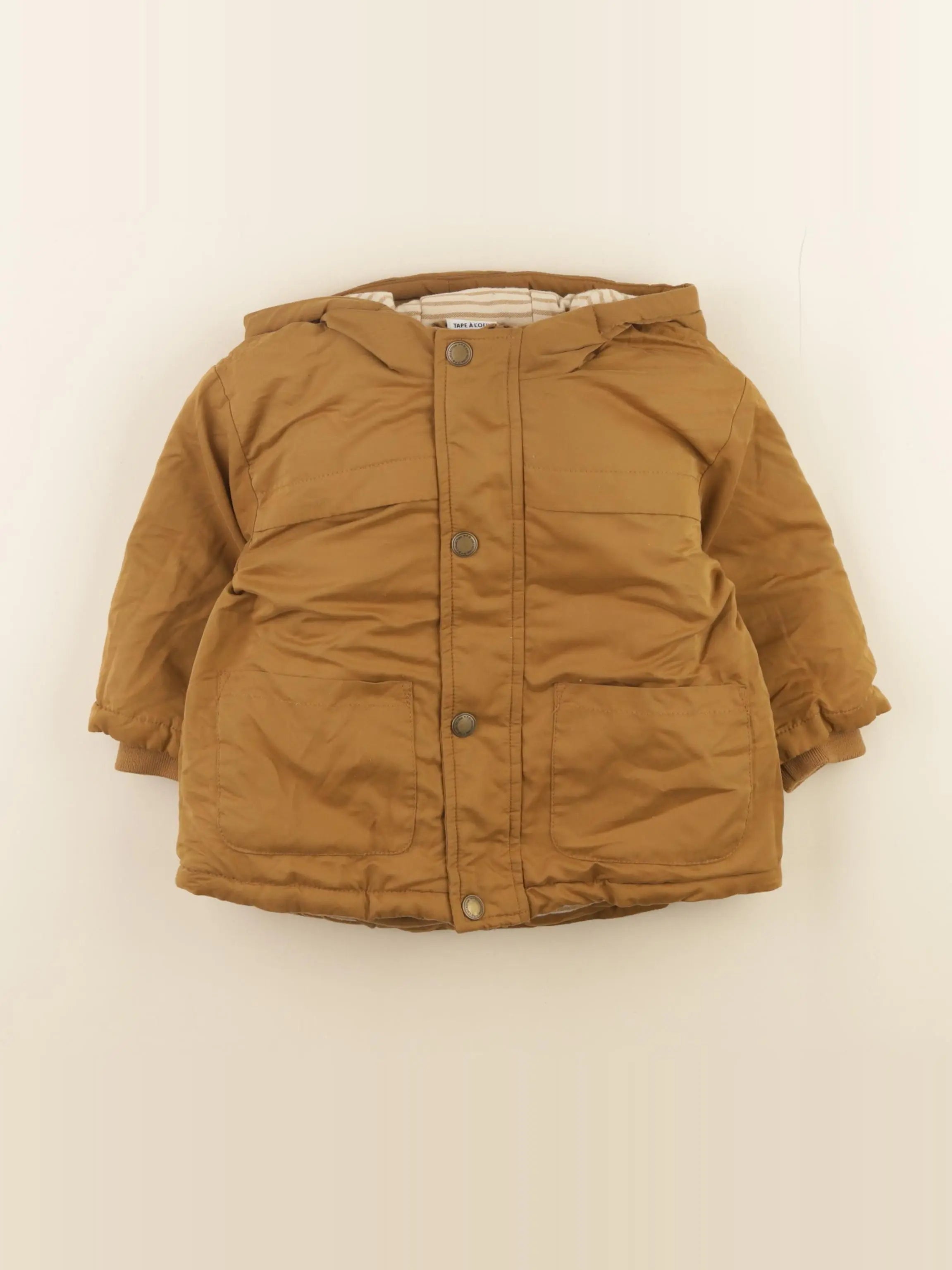 Tape à l'oeil - parka marron - 18 mois