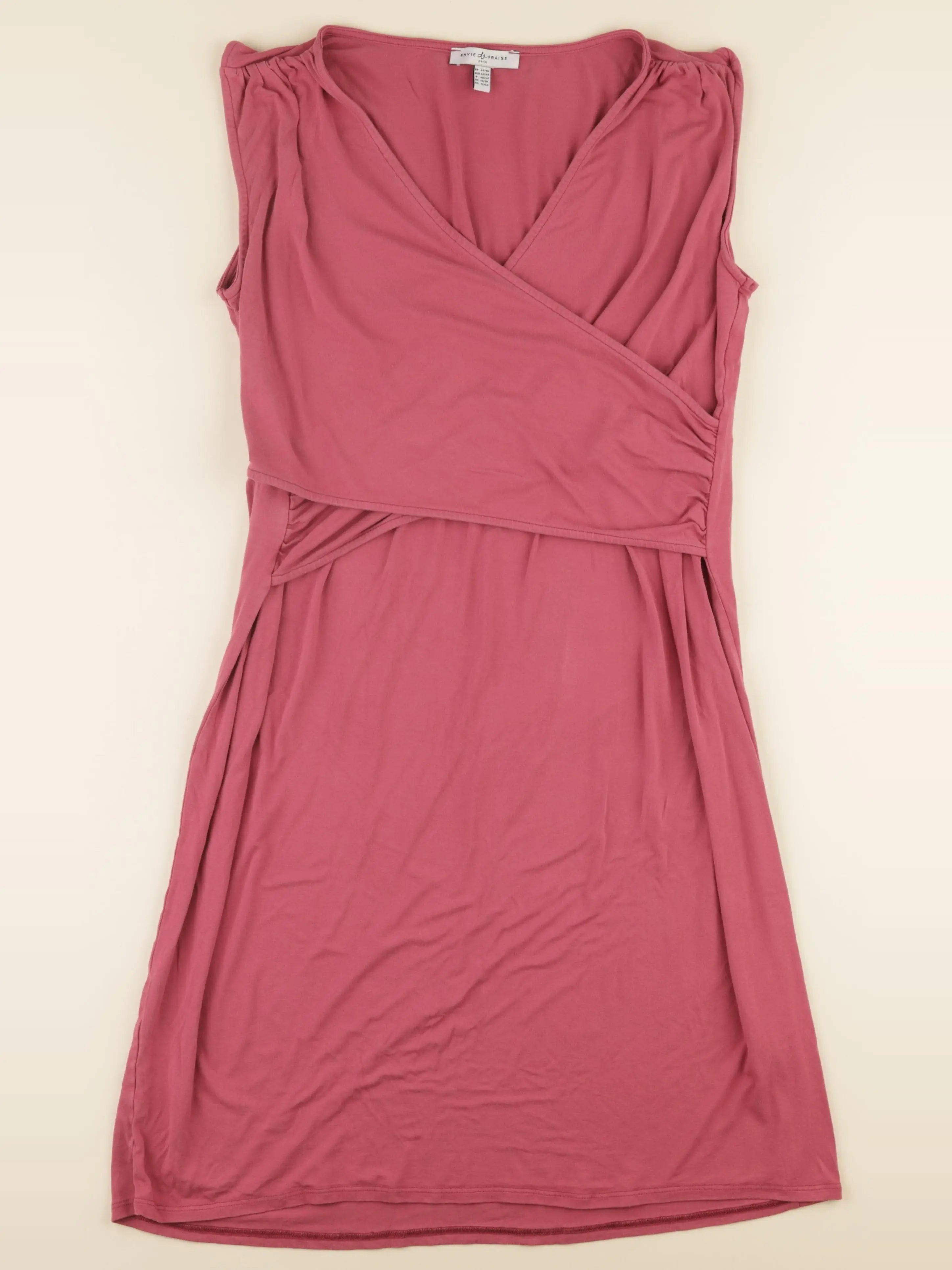 Envie de fraise - robe grossesse, allaitement rose - 44 à 46