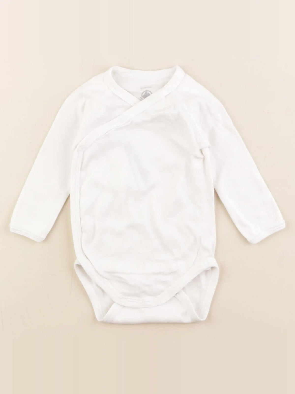 Petit Bateau - body blanc - 6 mois