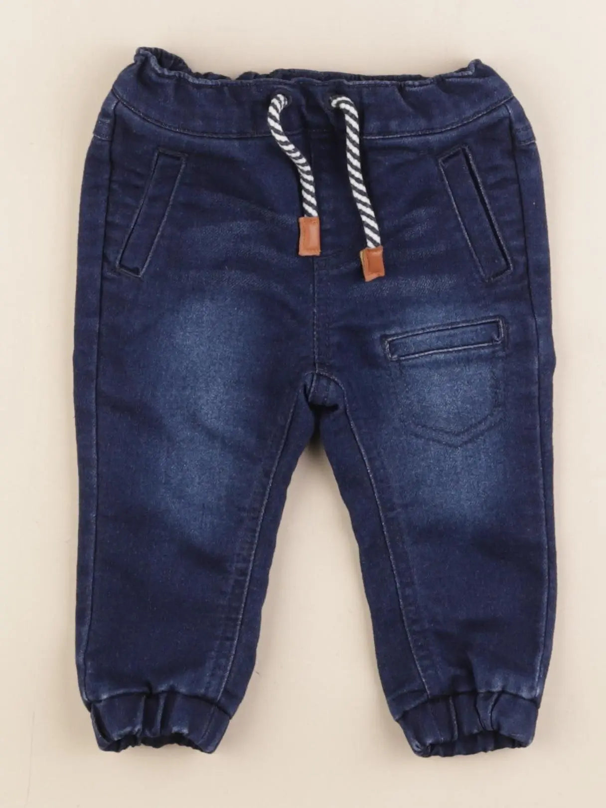 Vertbaudet - jean bleu - 6 mois