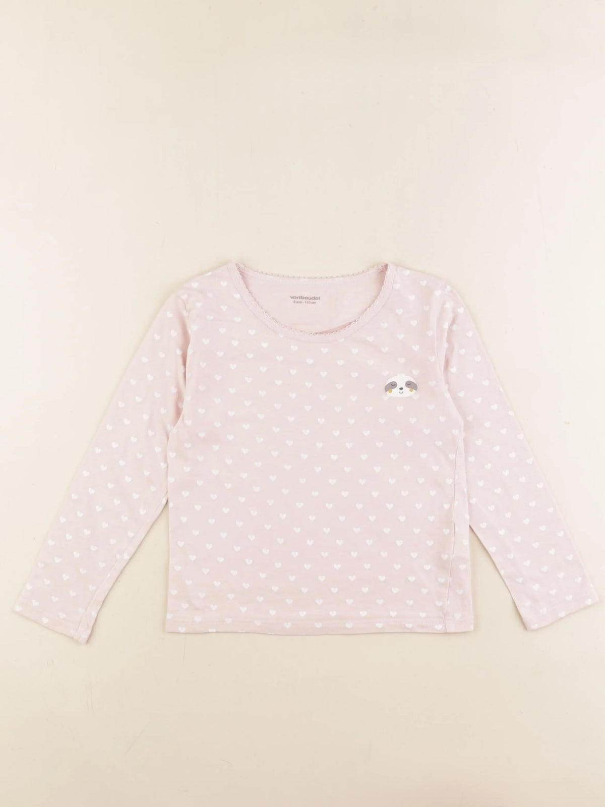 Vertbaudet - maillot de corps rose - 5 ans