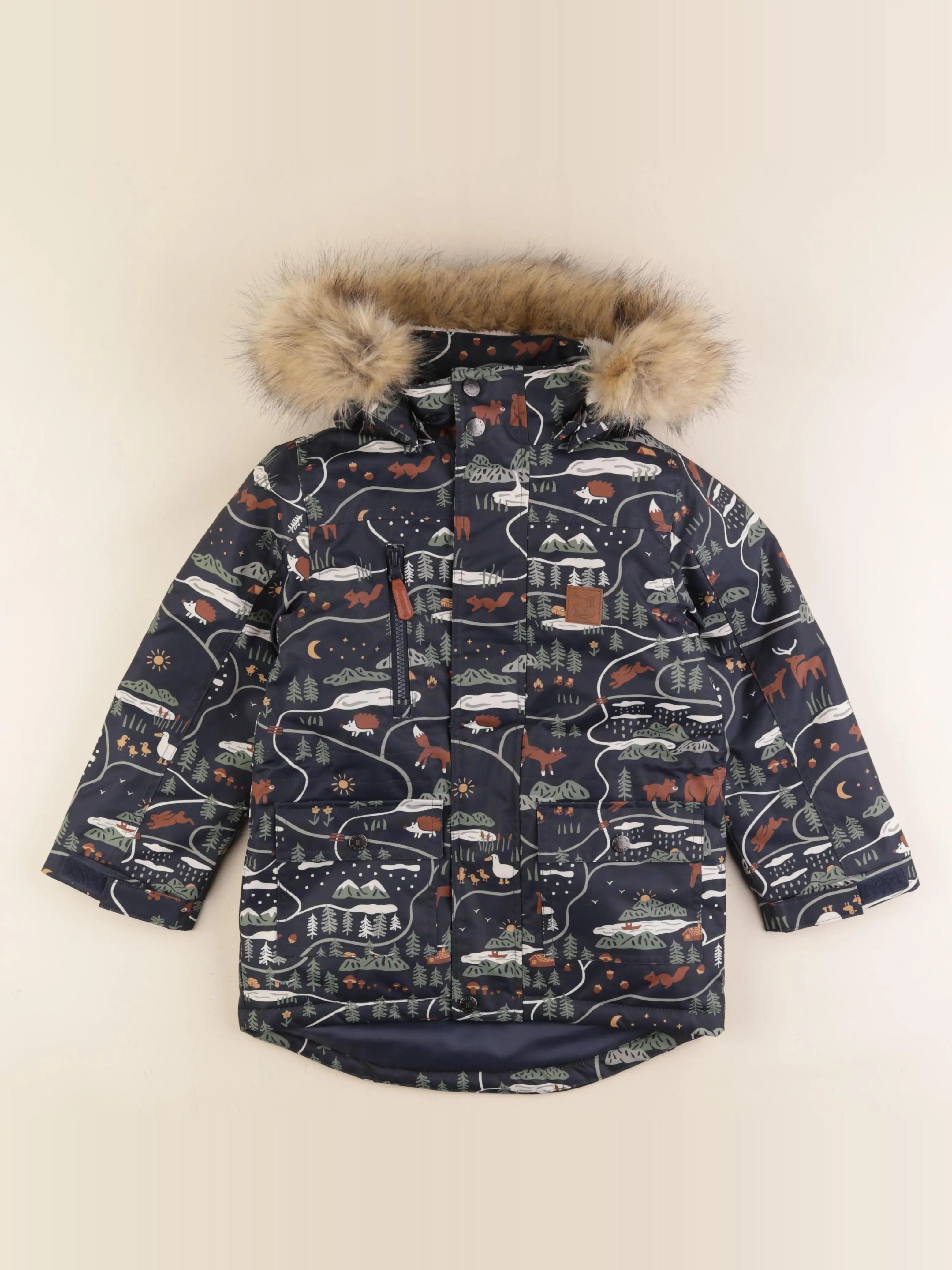 Kuling - parka bleu - 6 ans