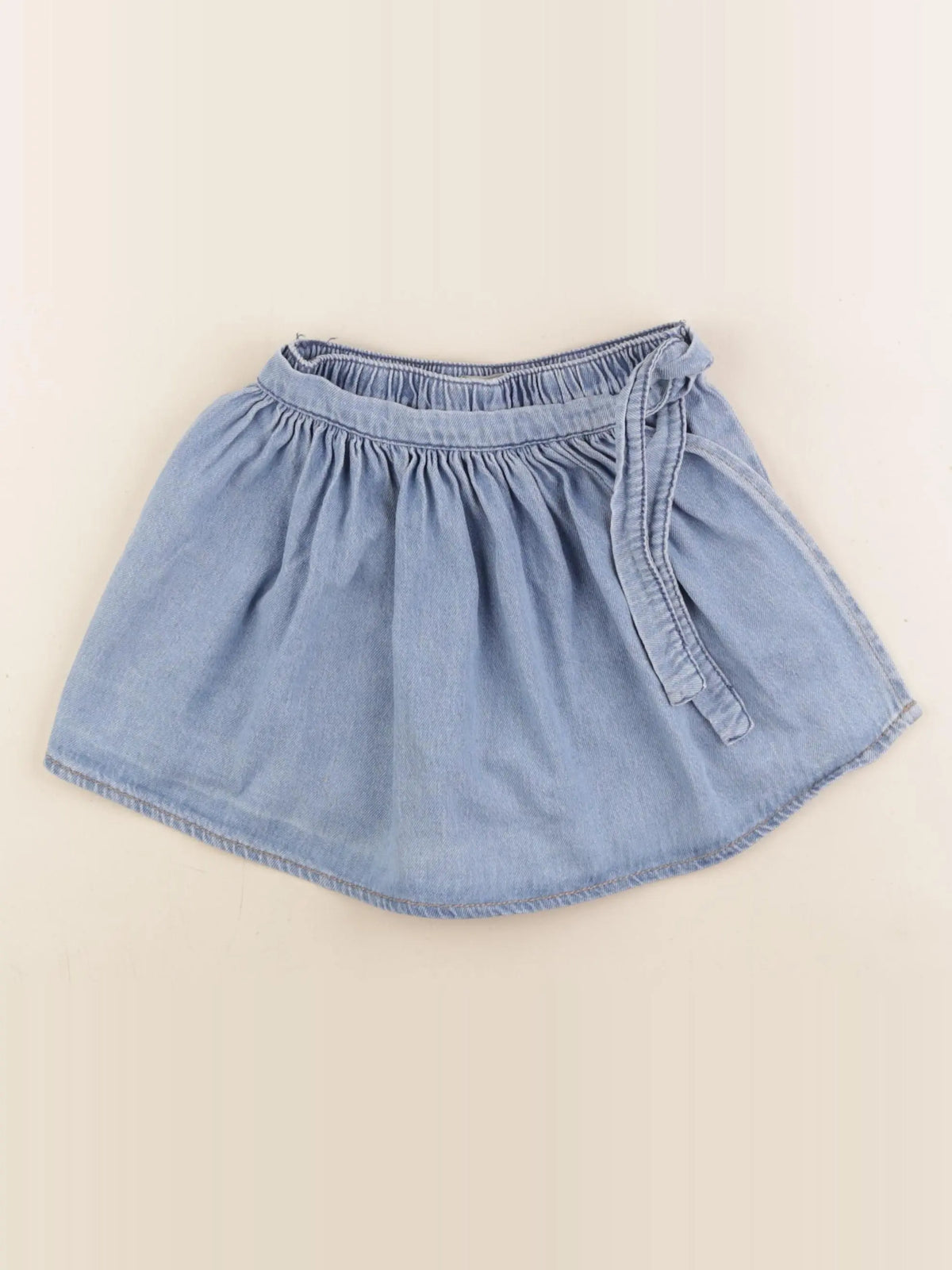 Vertbaudet - jupe bleu - 4 ans