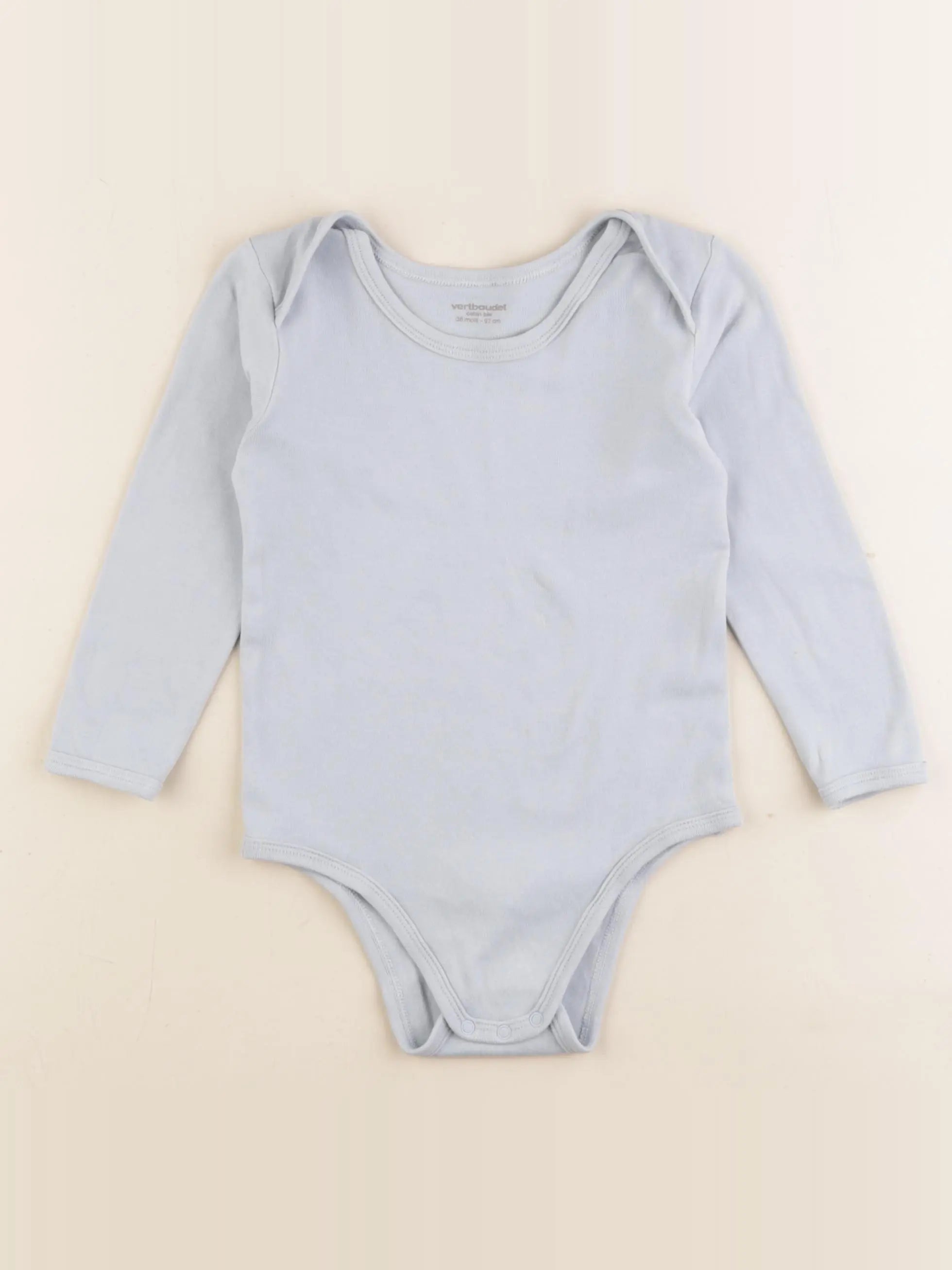 Vertbaudet - body bleu - 36 mois