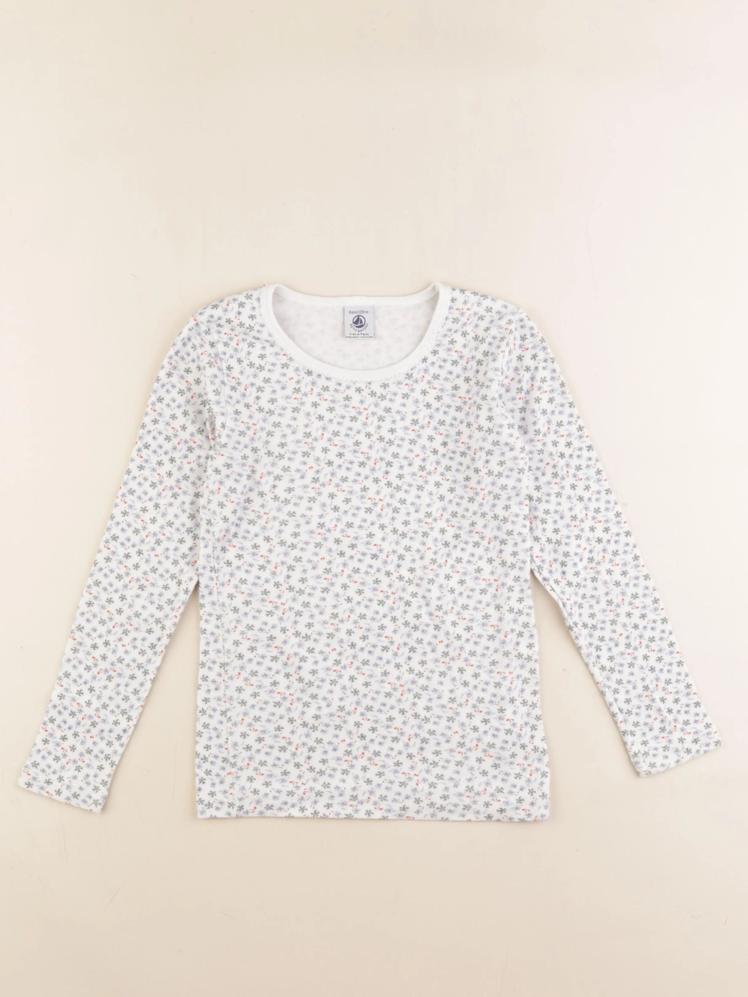 Petit Bateau - maillot de corps multicolore - 8 ans