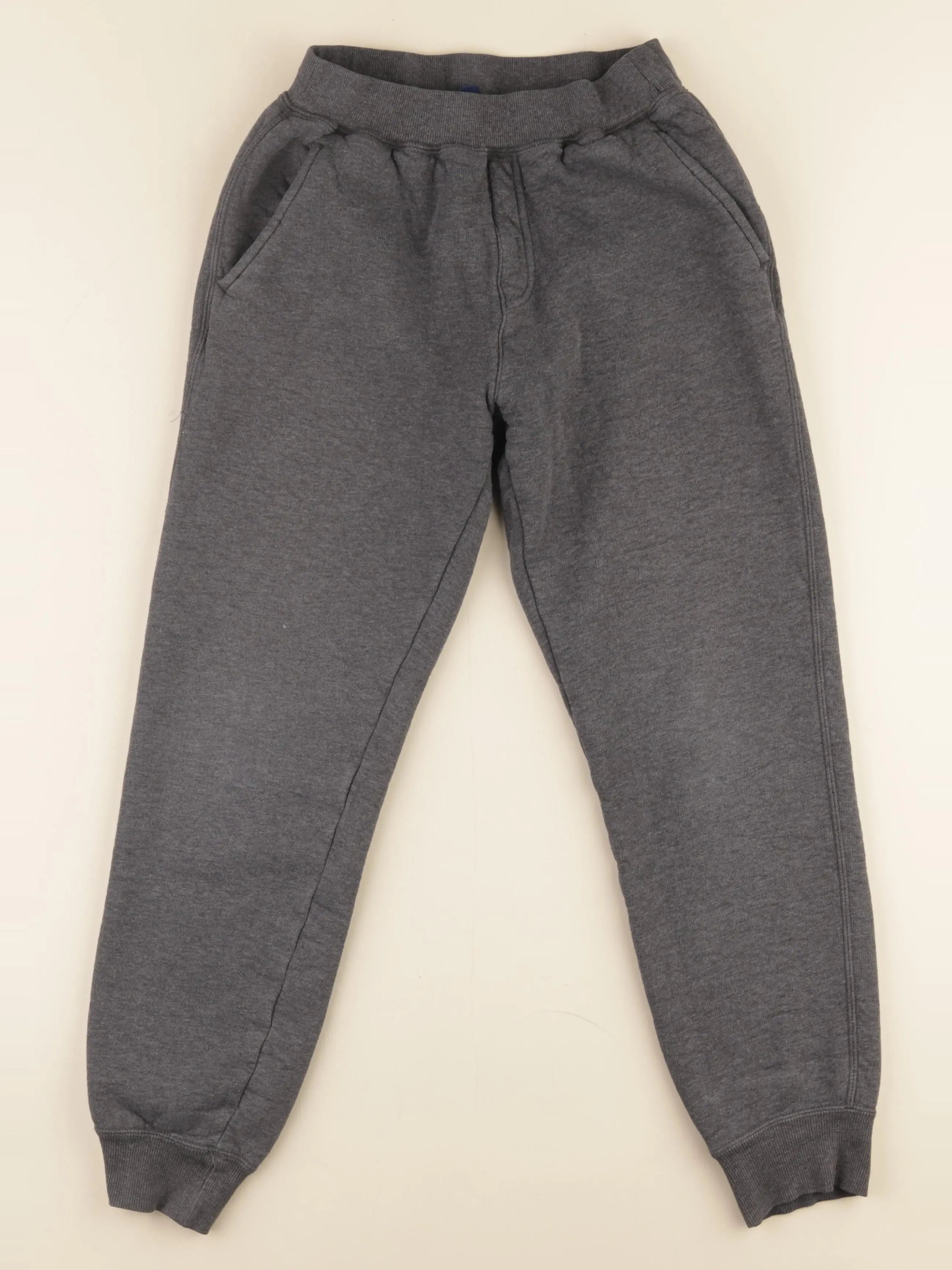 Uniqlo - jogging doublé gris - 11/12 ans