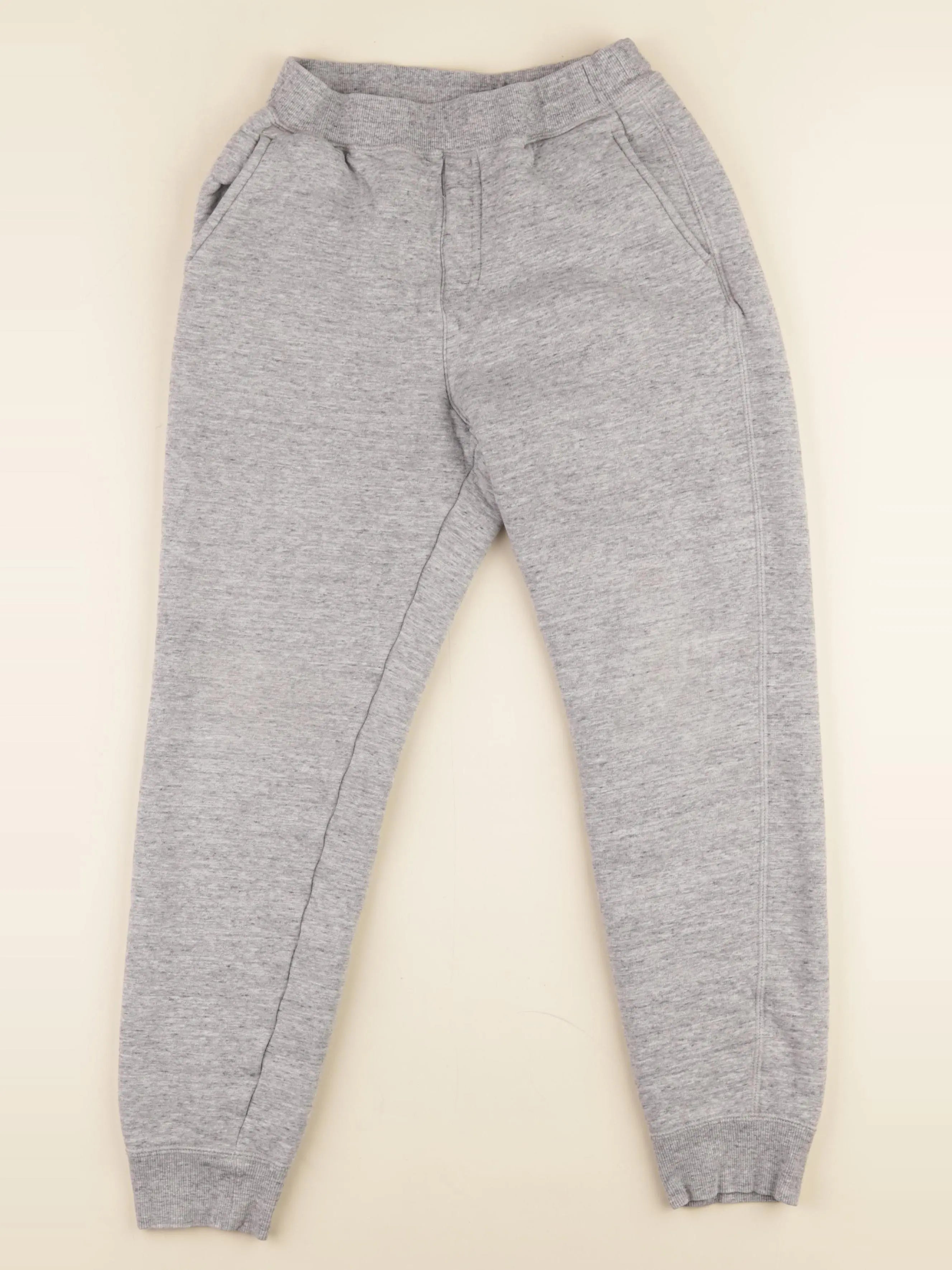 Uniqlo - jogging doublé gris - 11/12 ans