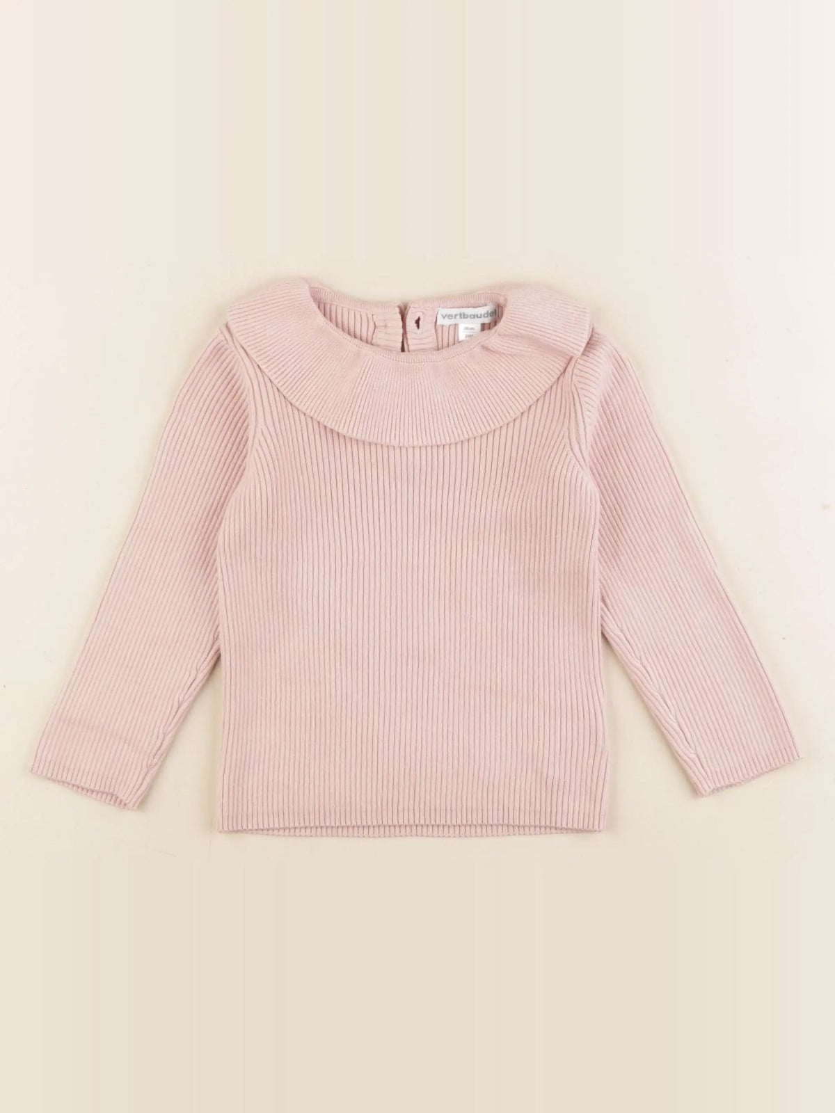 Vertbaudet - pull rose - 24 mois