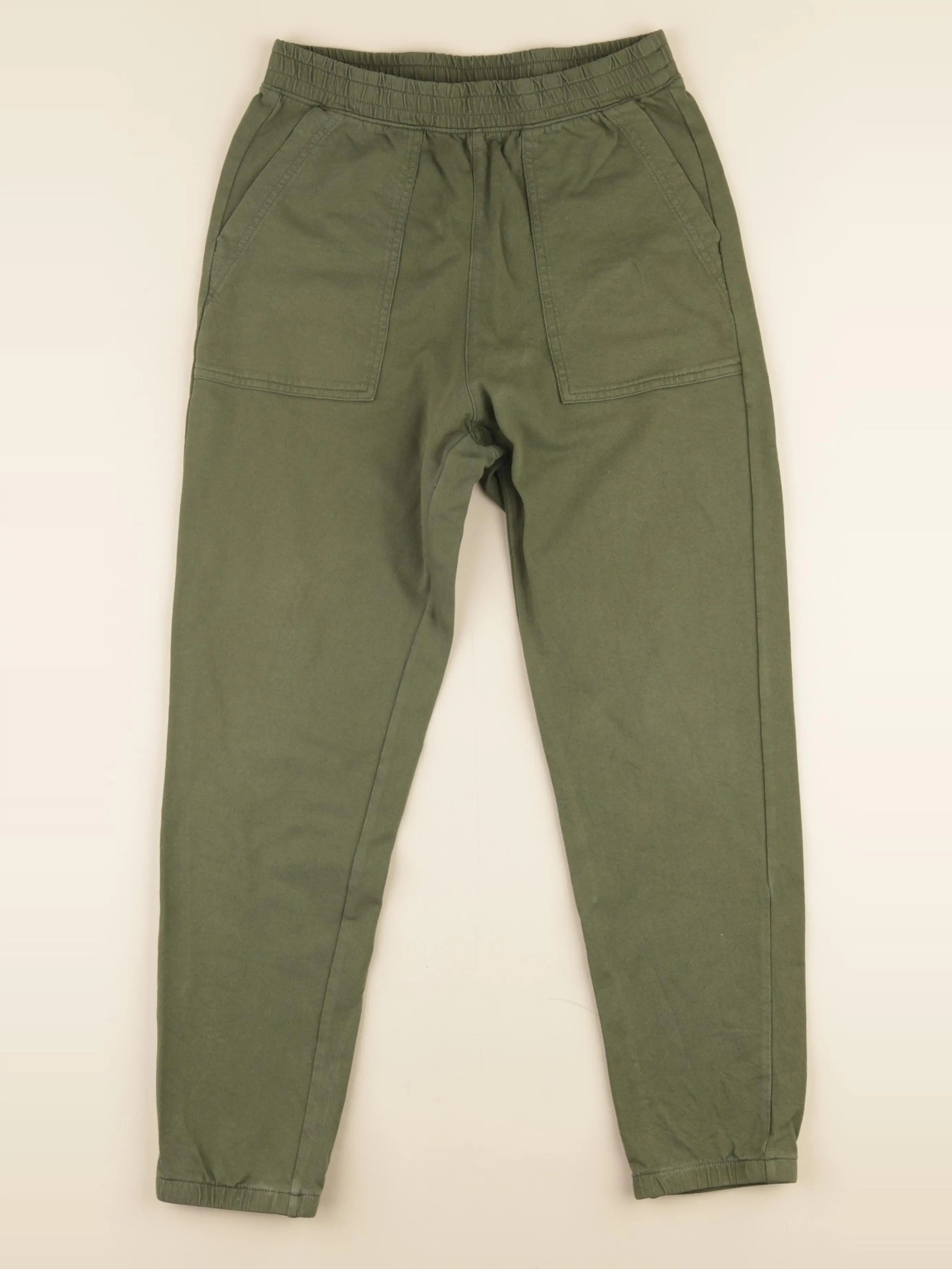 Uniqlo - pantalon vert - 11/12 ans