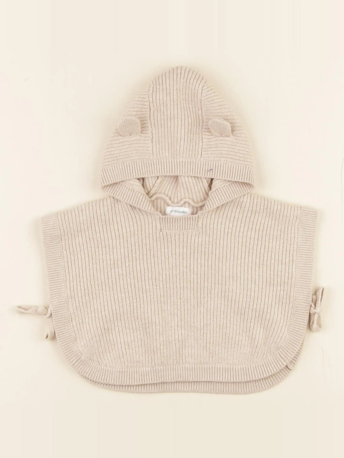 Vertbaudet - cape beige - 1 mois