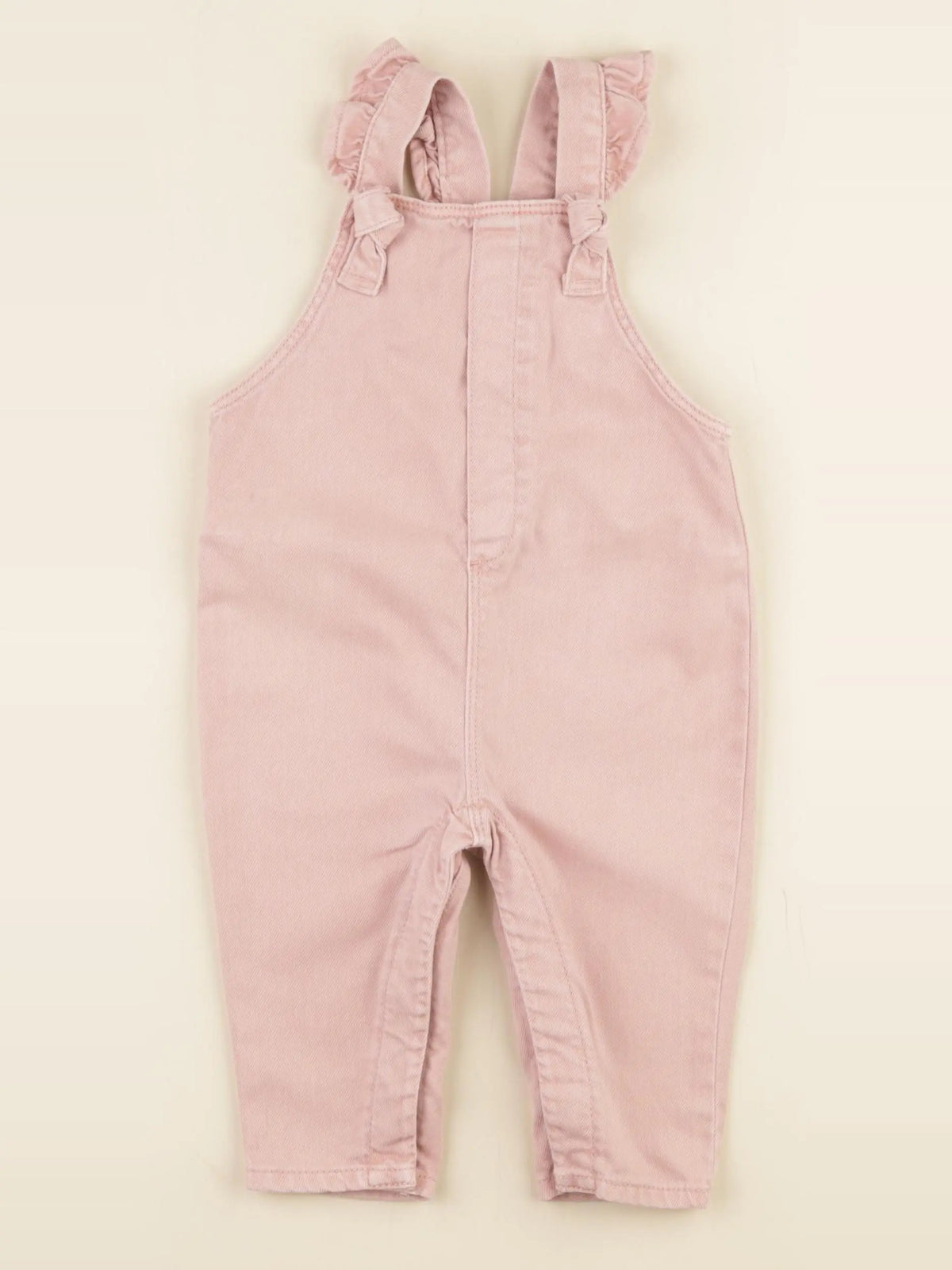 Vertbaudet - salopette rose - 9 mois