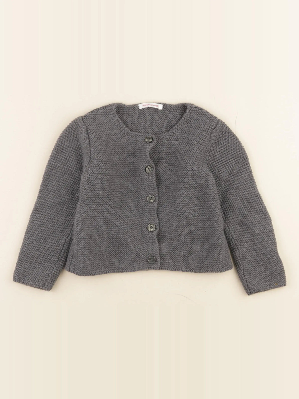 Monoprix - gilet gris - 3 ans