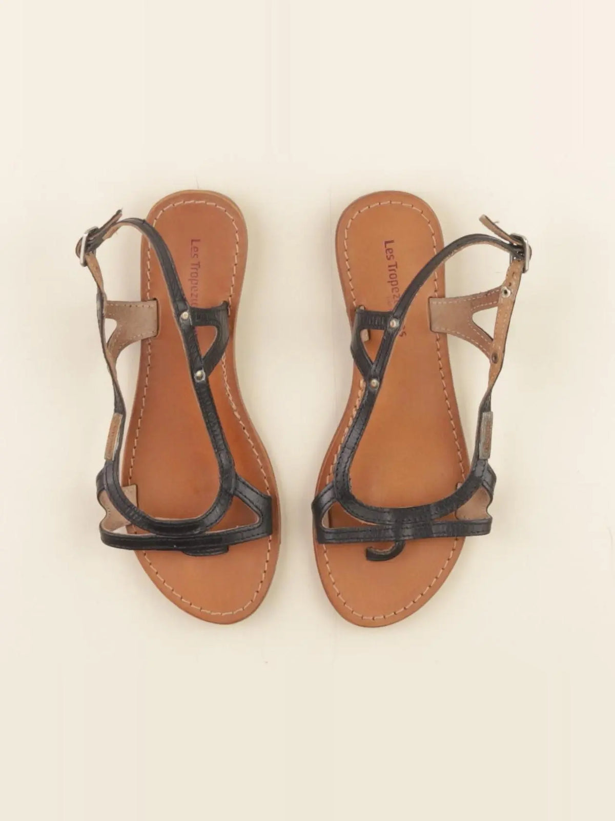 Les Tropéziennes - sandales noir - pointure 35