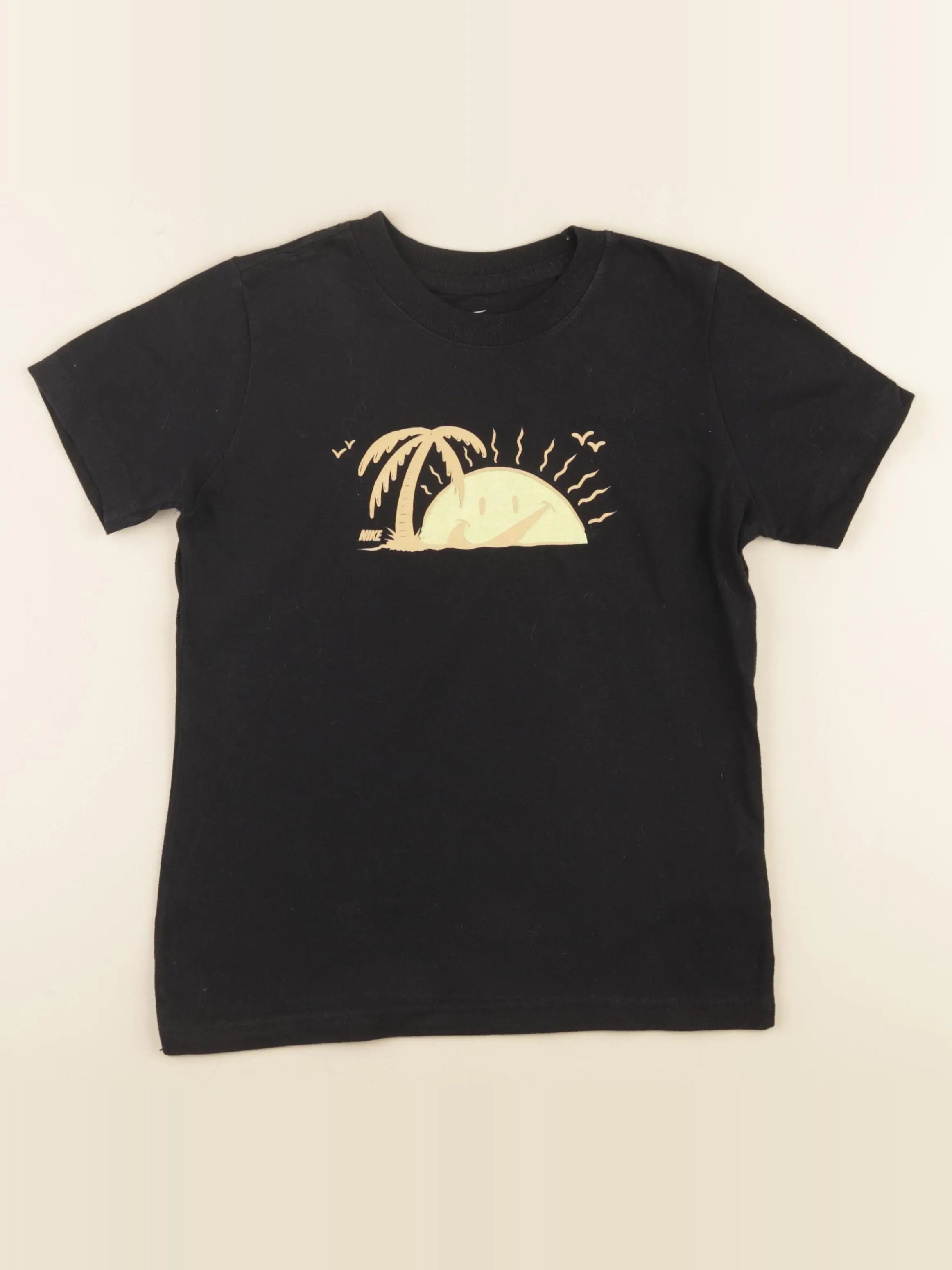 Nike - tee-shirt noir - 8/9 ans