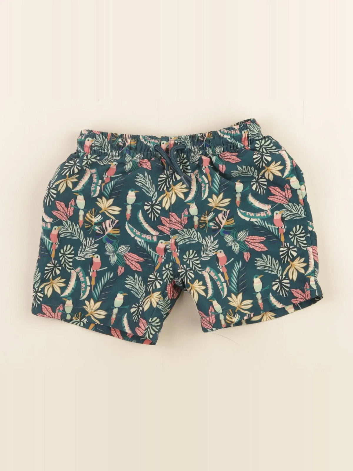 Vertbaudet - maillot de bain vert - 24 mois