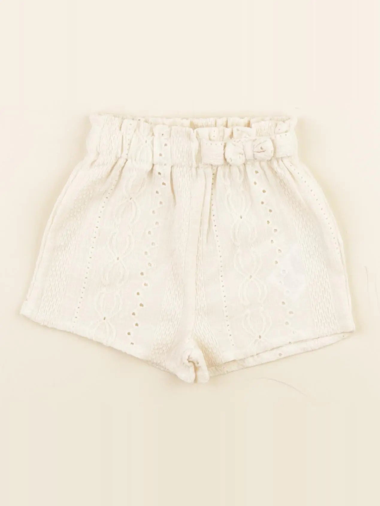 Vertbaudet - short blanc - 3 mois