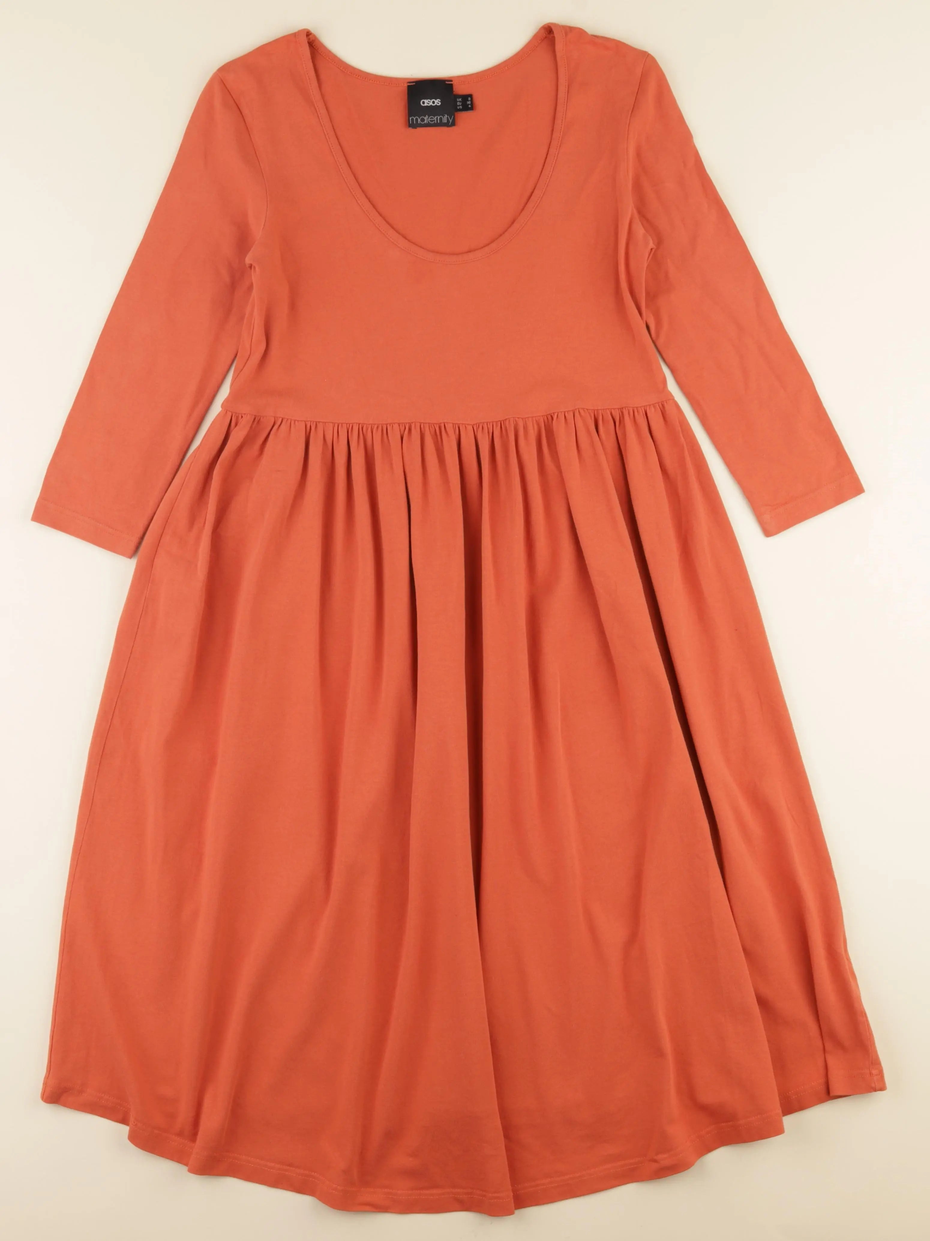 Asos - robe grossesse orange - 36