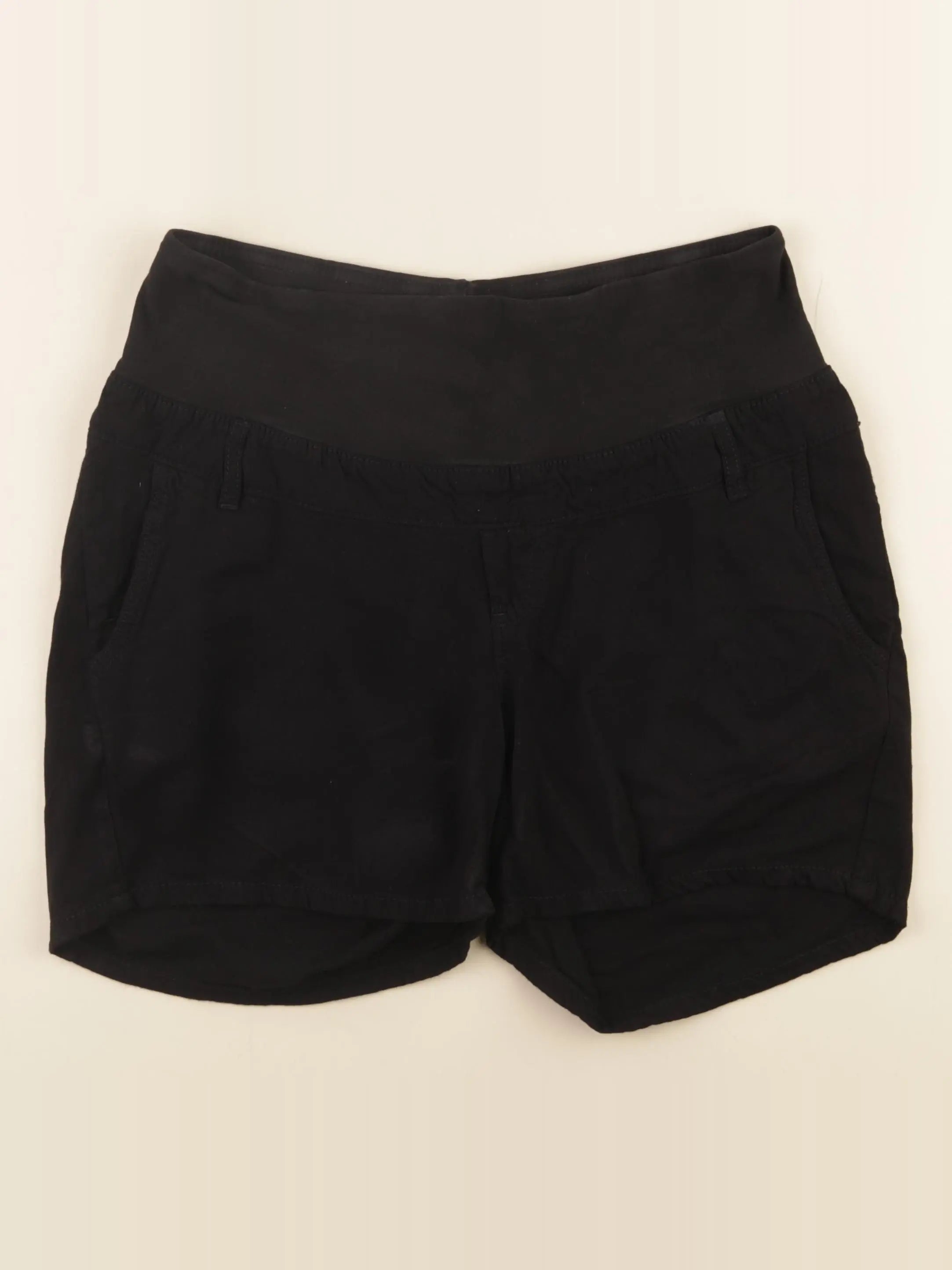 H&M - short grossesse noir - 38
