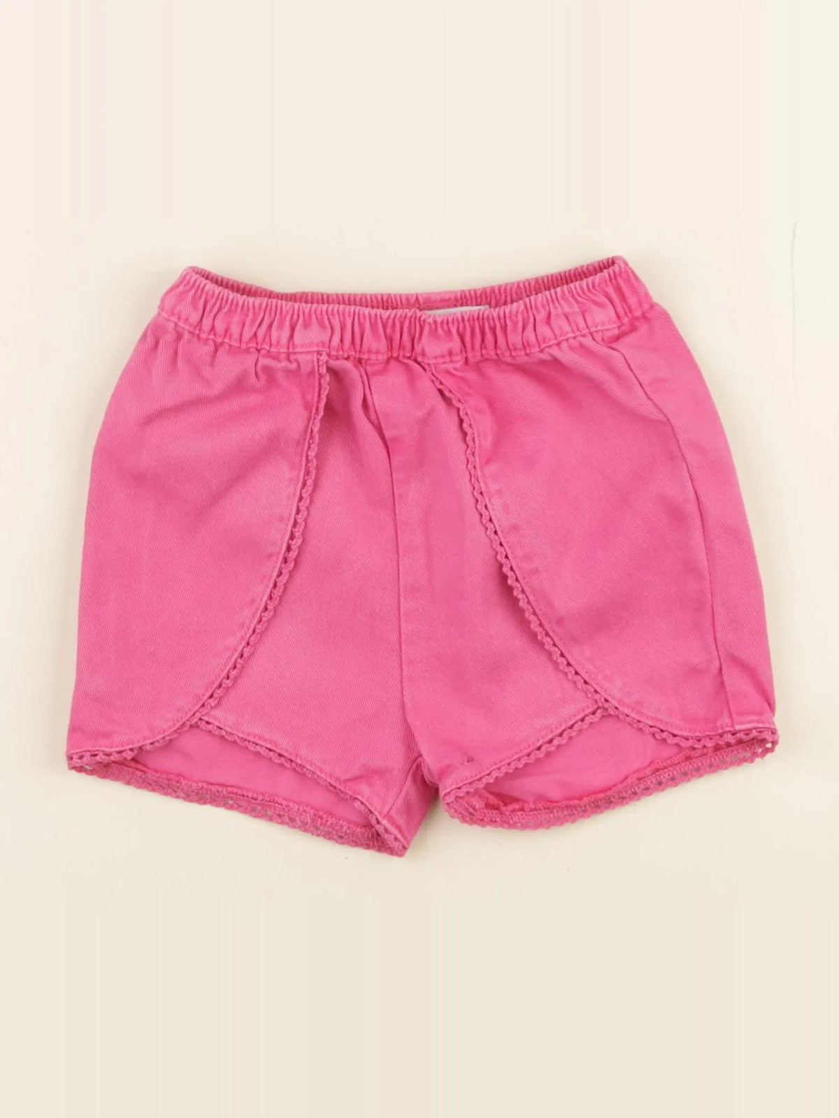 Vertbaudet - short rose - 24 mois