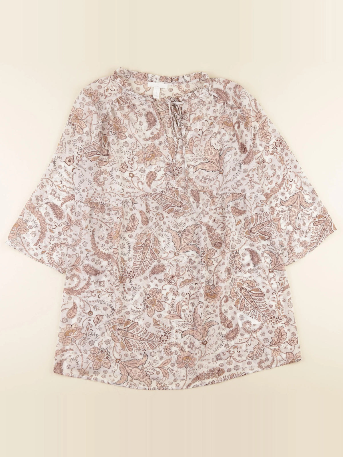 H&M - blouse grossesse rose - s