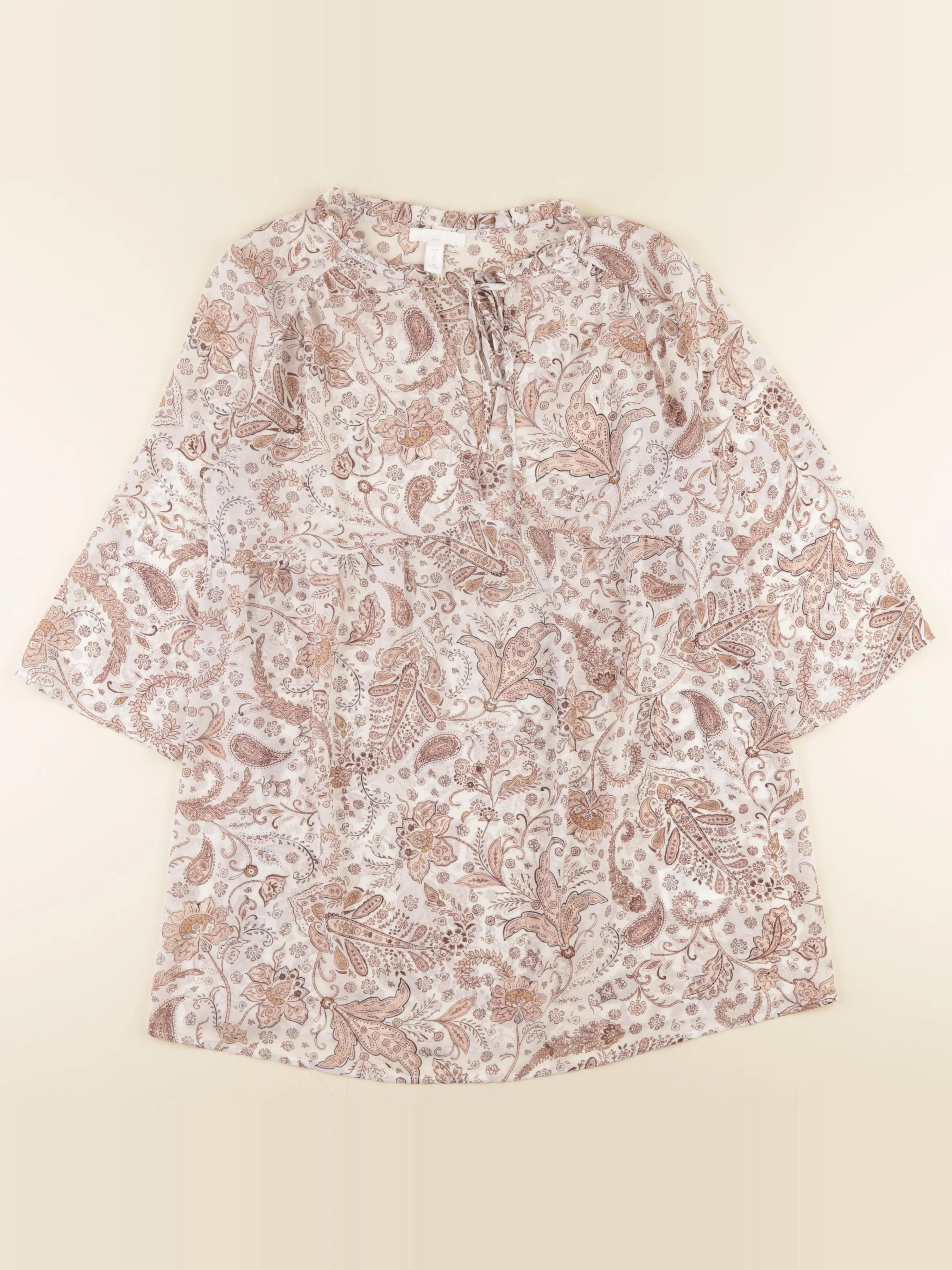 H&M - blouse grossesse rose - s