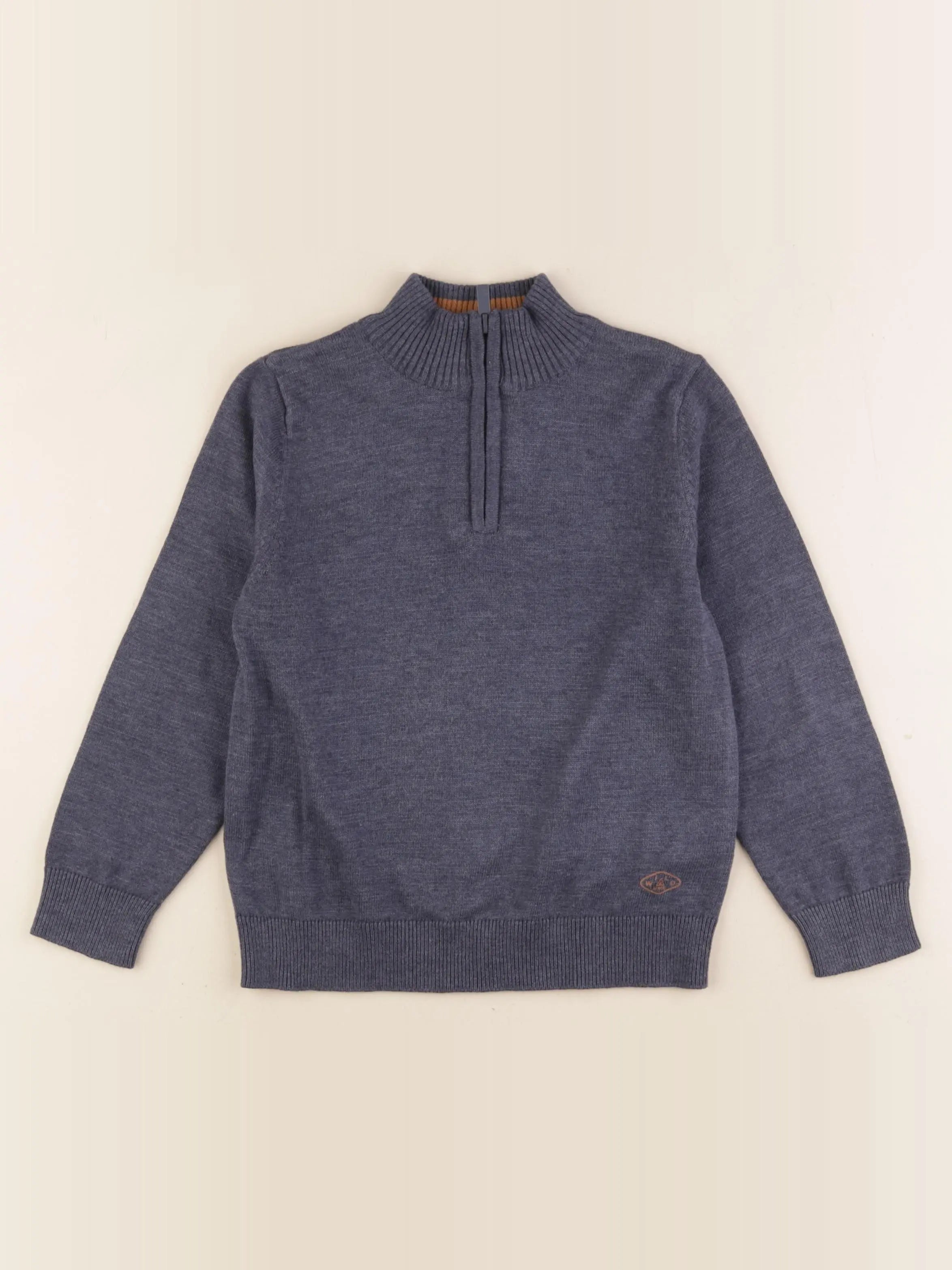 Vertbaudet - pull bleu - 6 ans