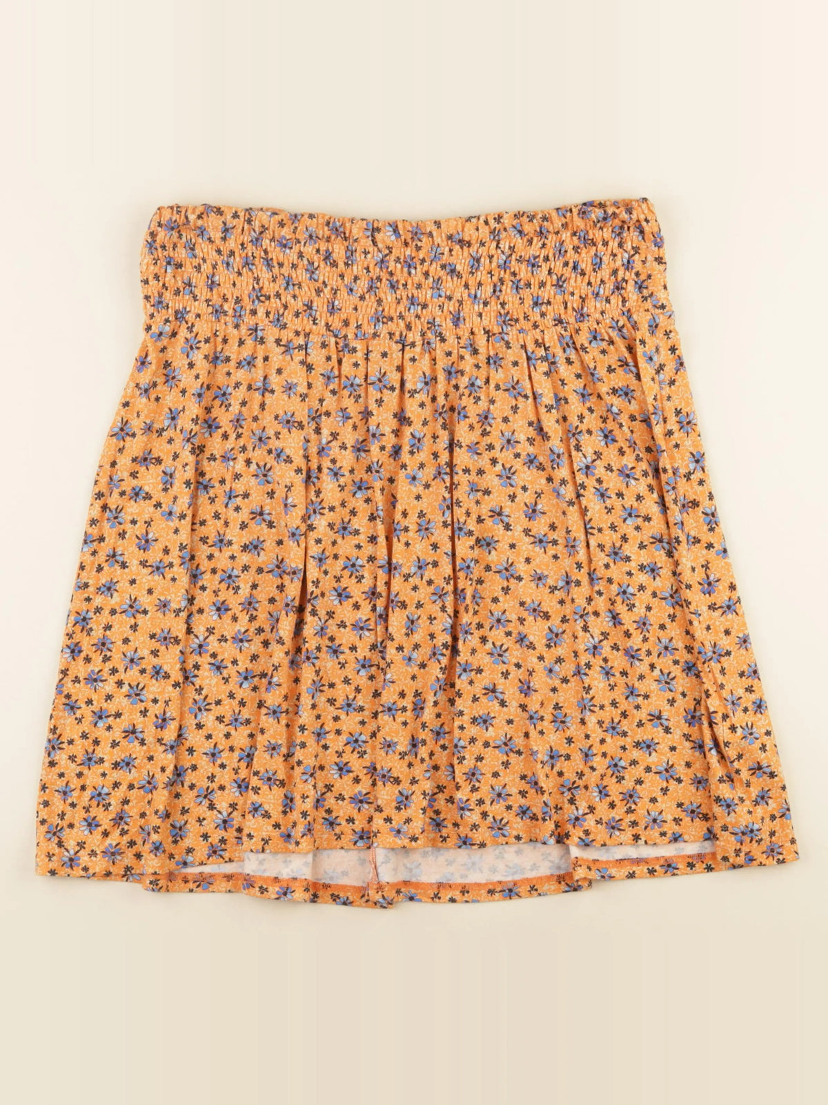 Mamalicious - jupe grossesse orange - l