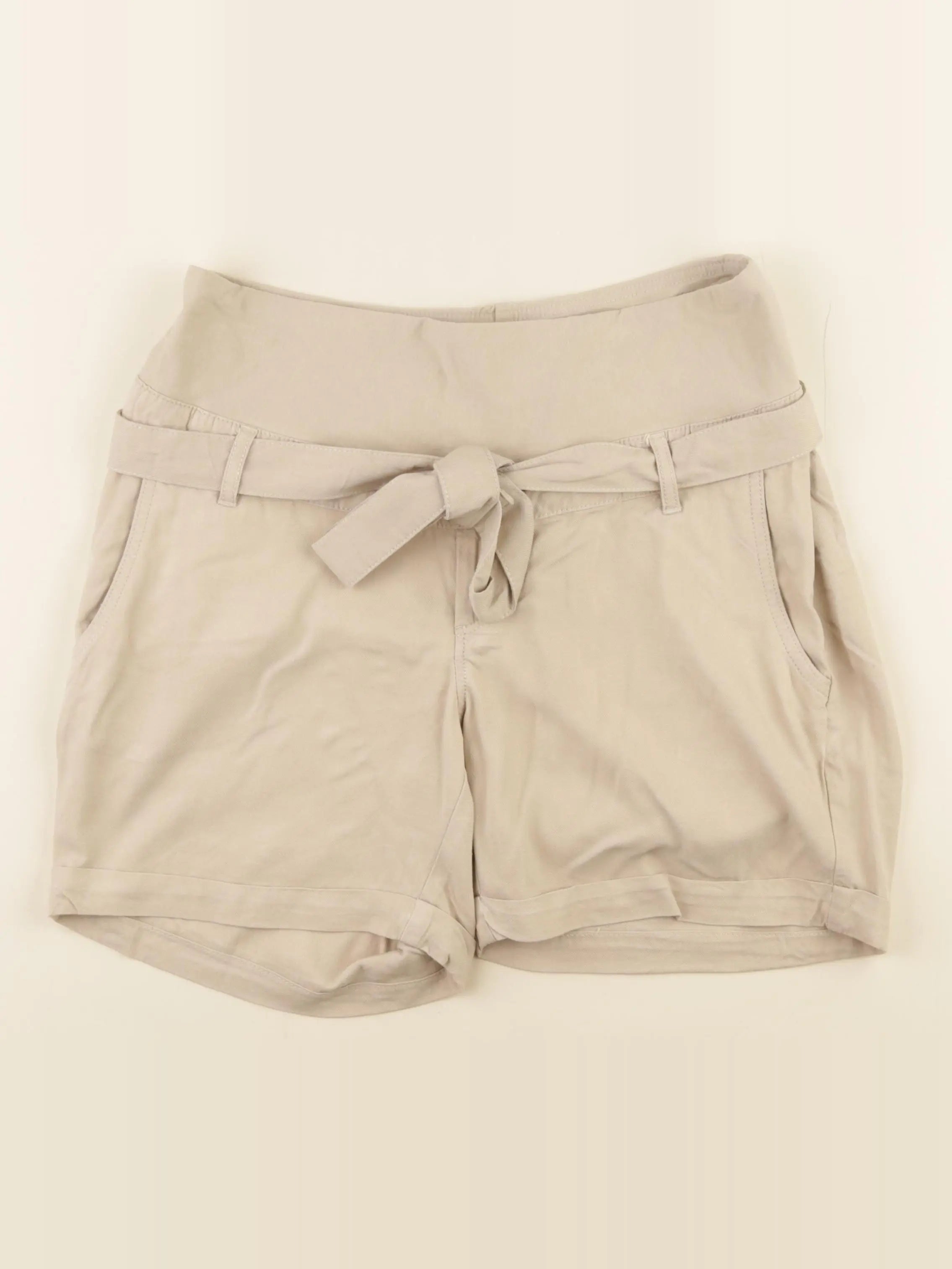H&M - short grossesse beige - 40