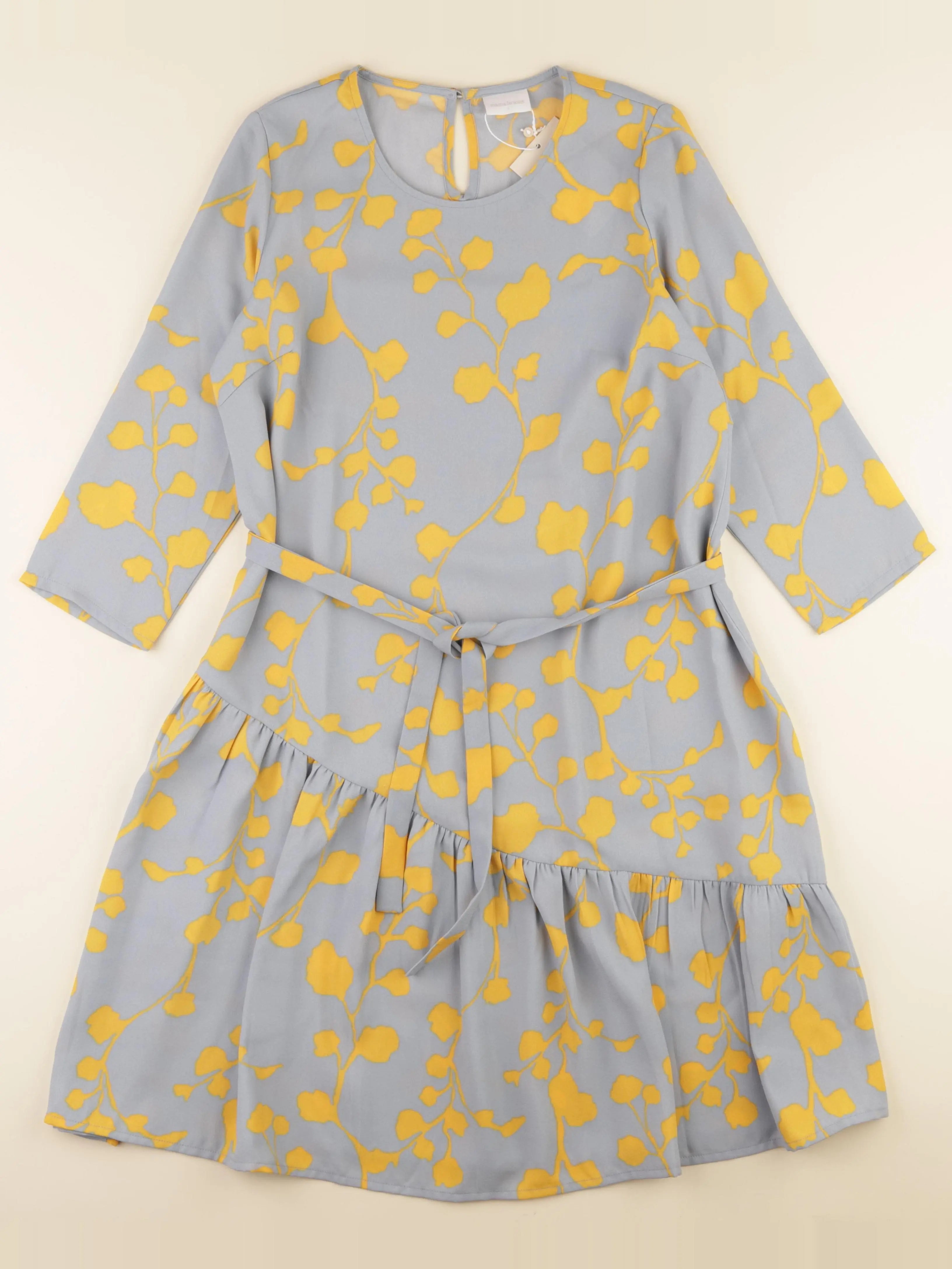 Mamalicious - robe grossesse jaune, bleu - s