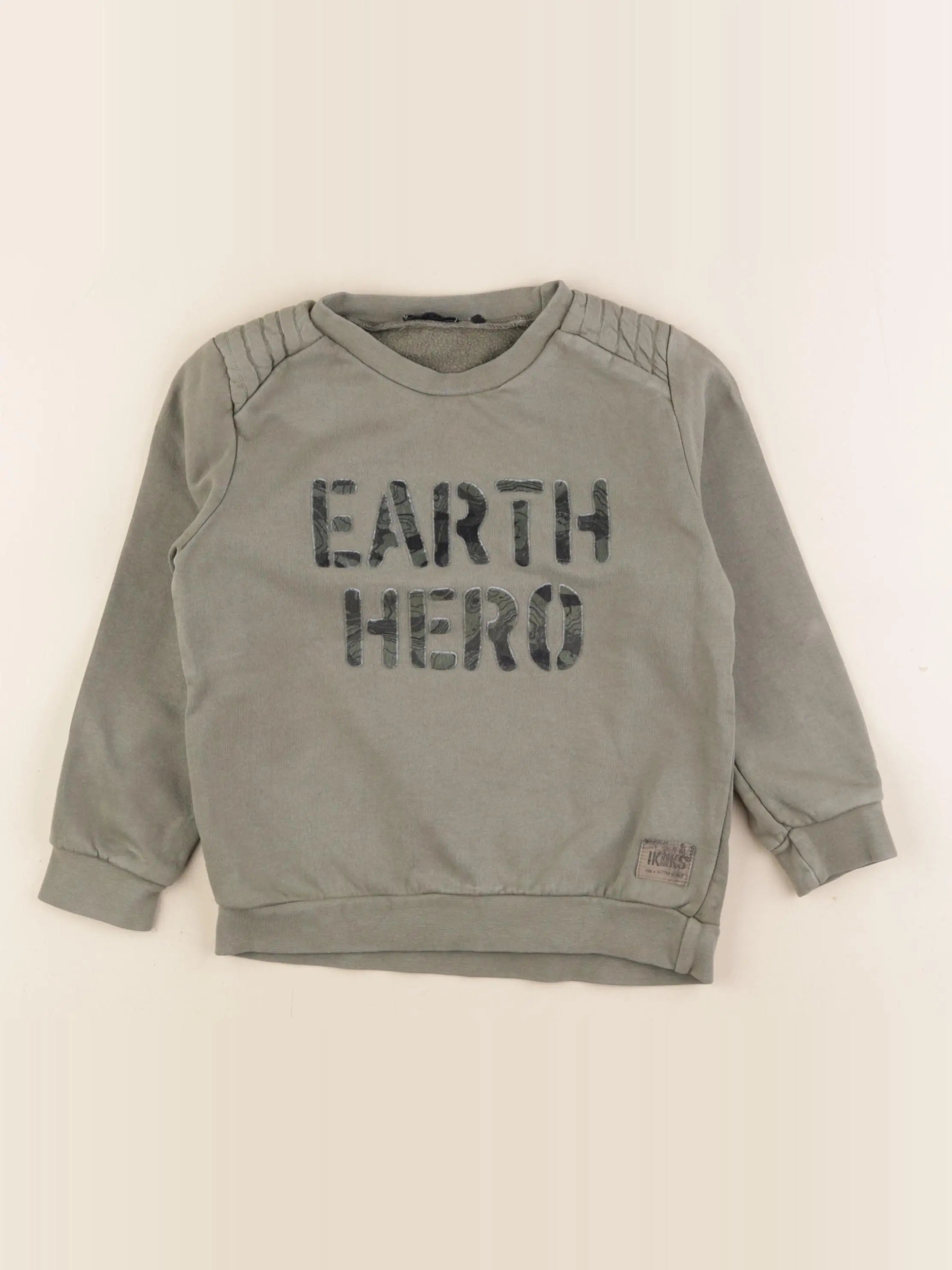 IKKS - sweat vert - 3 ans