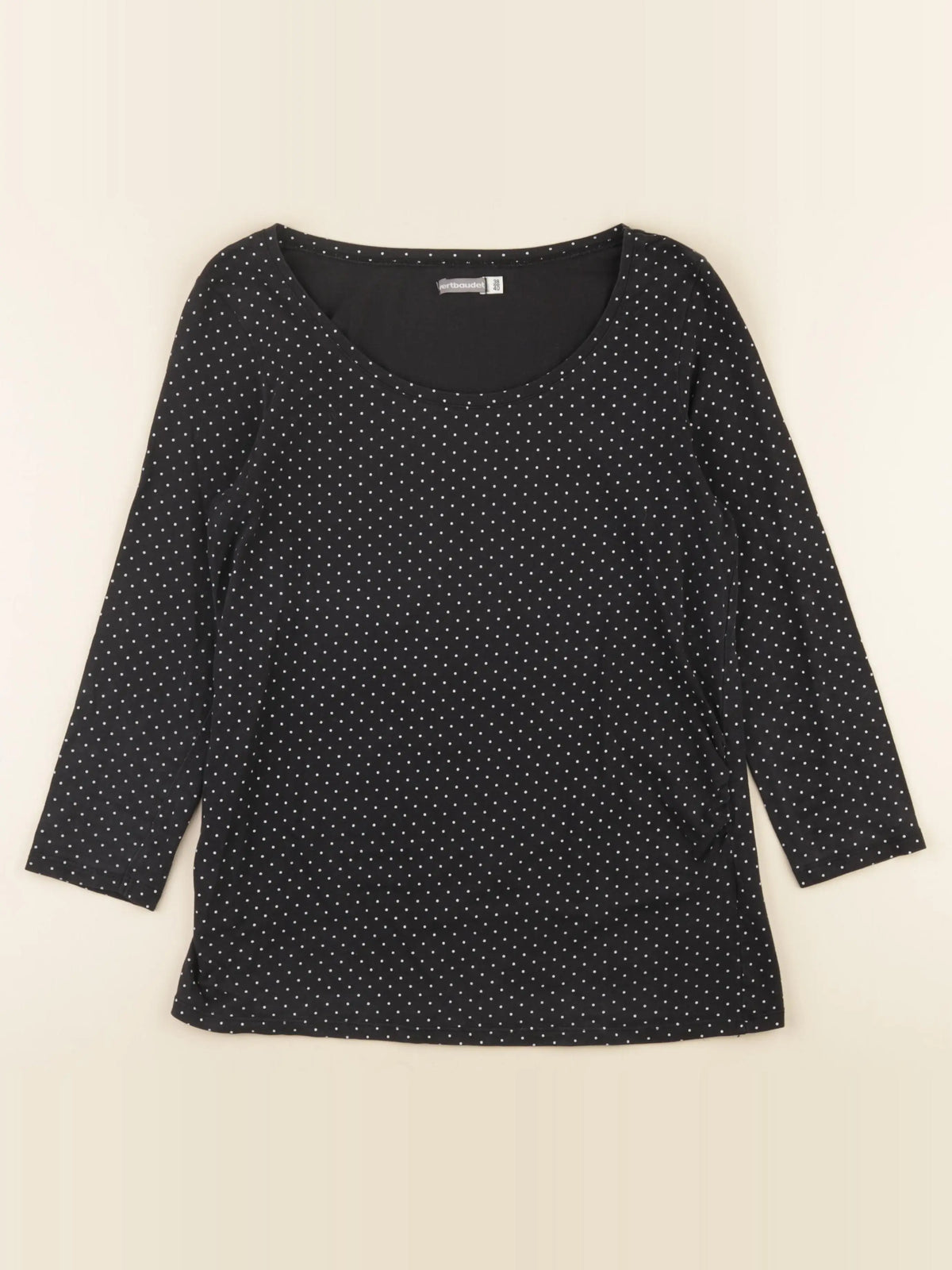 Vertbaudet - tee-shirt grossesse noir - 38 à 40