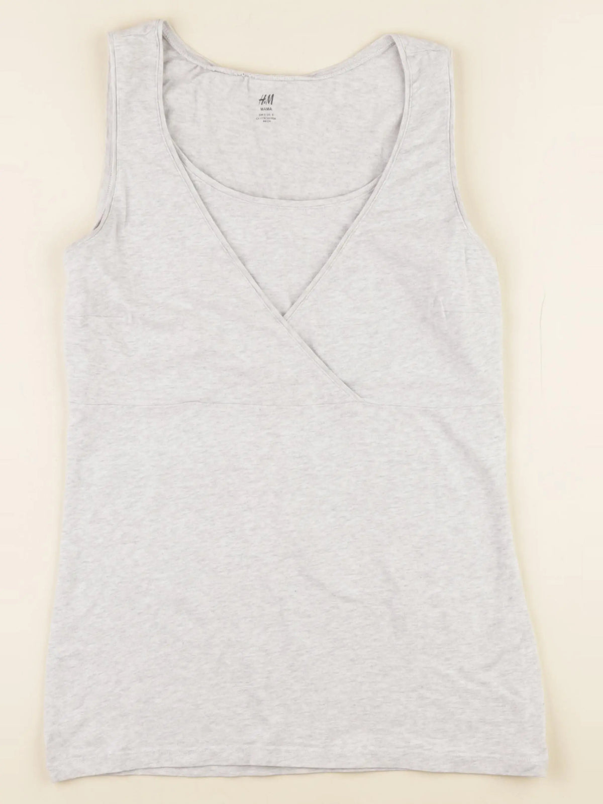 H&M - débardeur grossesse gris - s