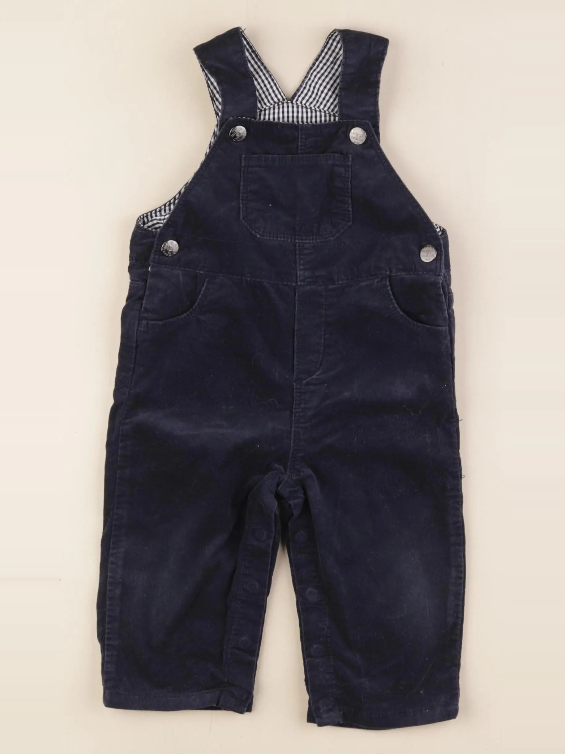 Cyrillus - salopette bleu - 12 mois