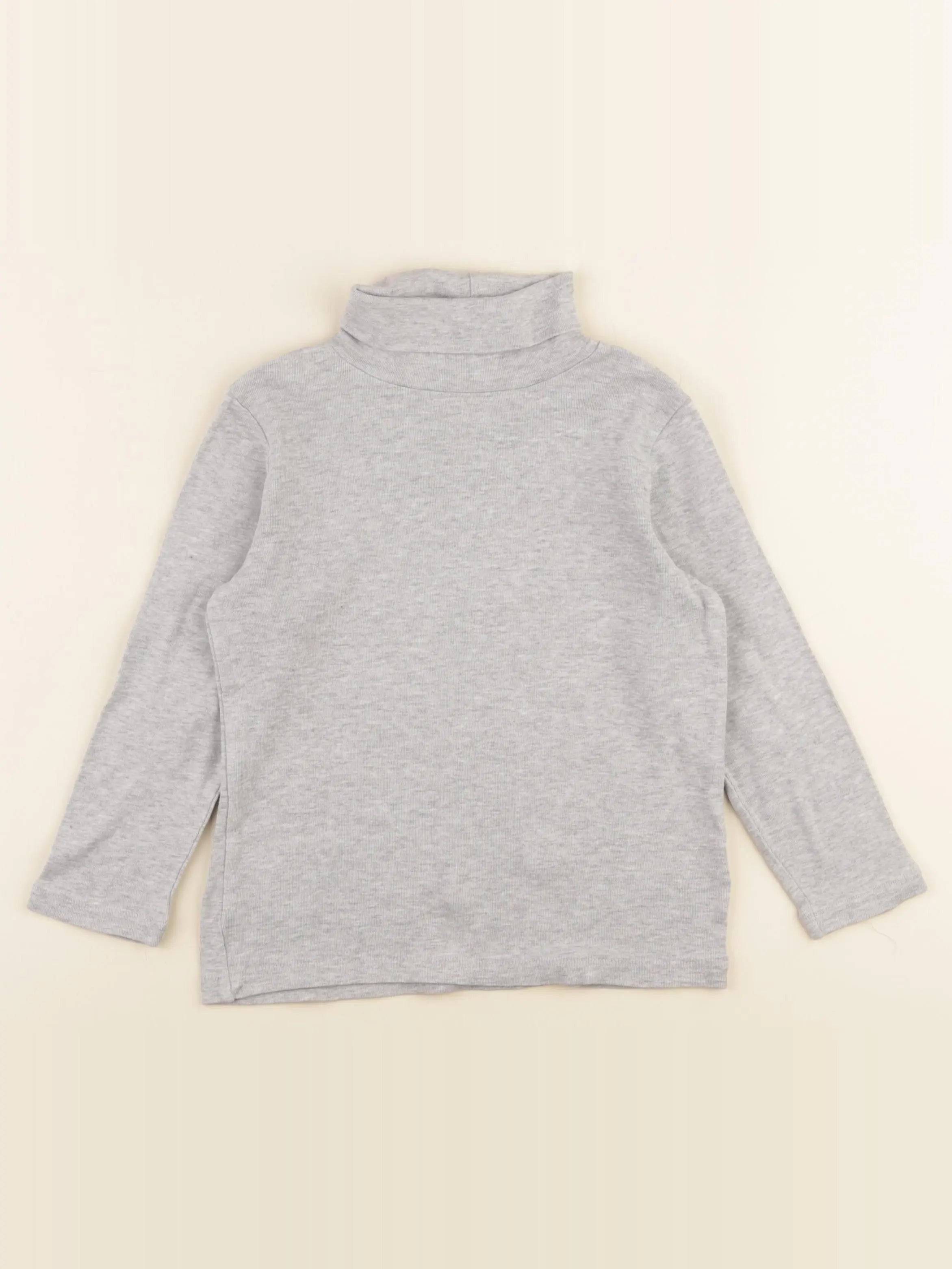Vertbaudet - sous-pull gris - 6 ans