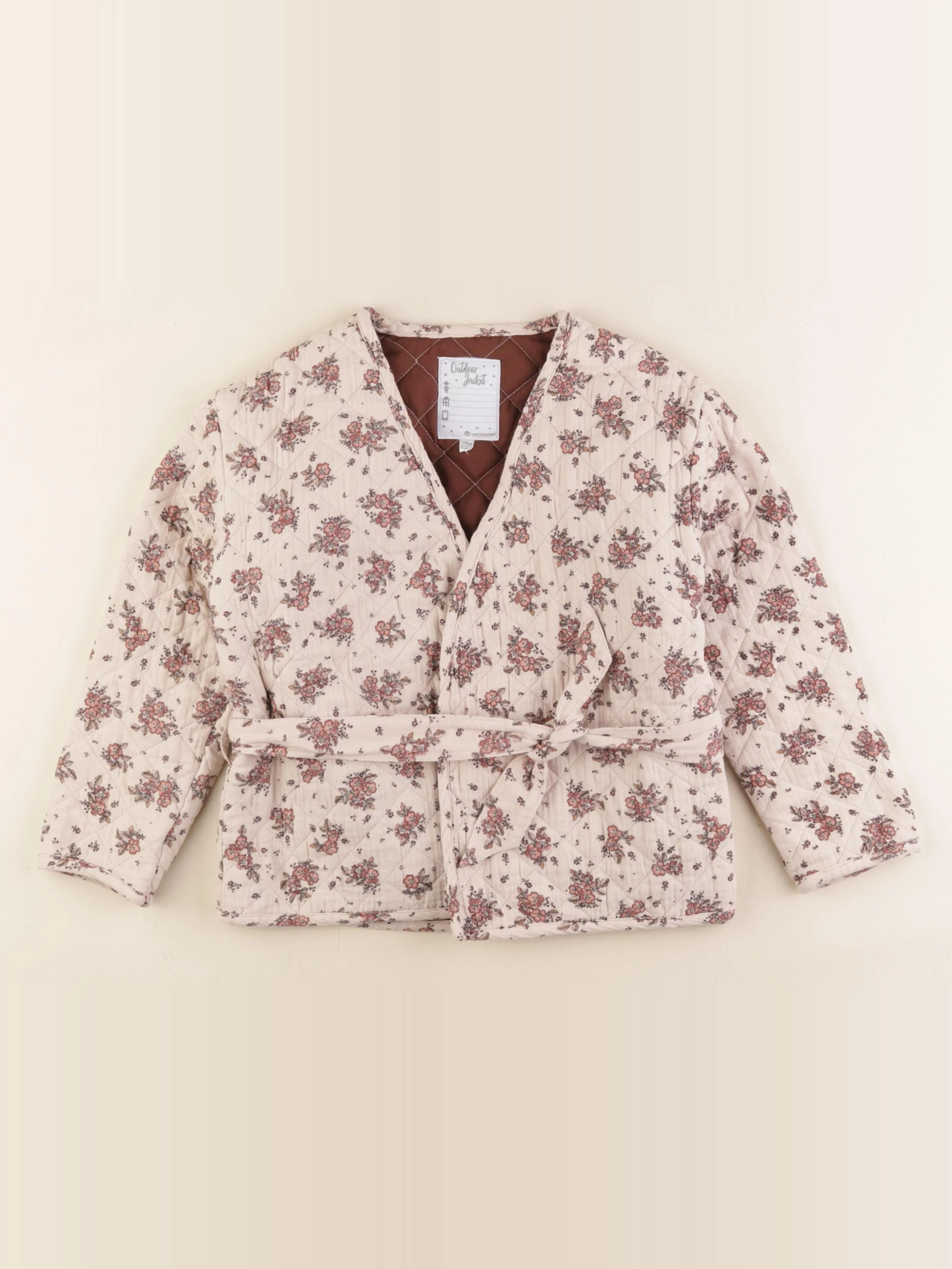 Vertbaudet - veste beige - 9 ans