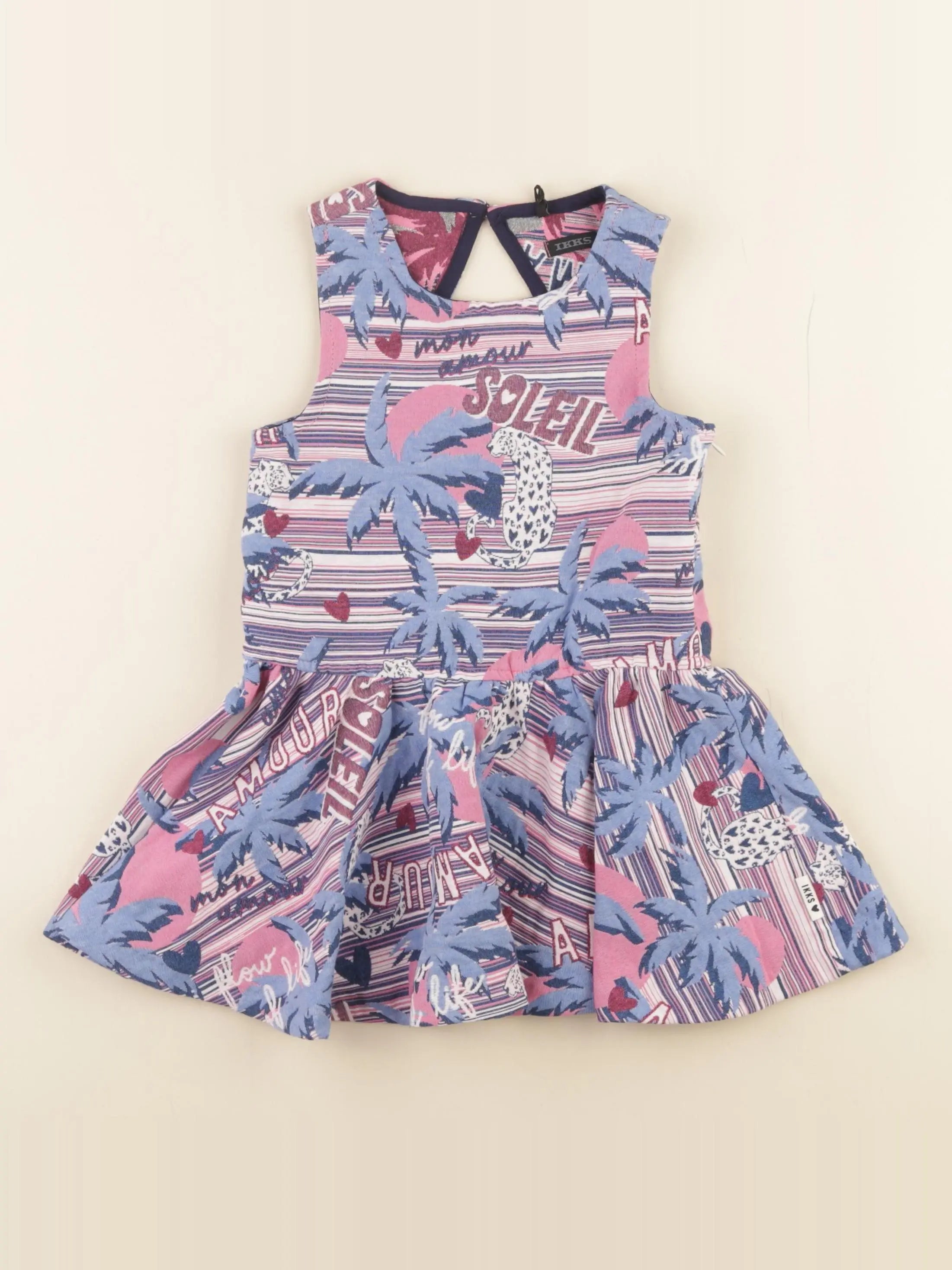 IKKS - robe multicolore - 3 ans