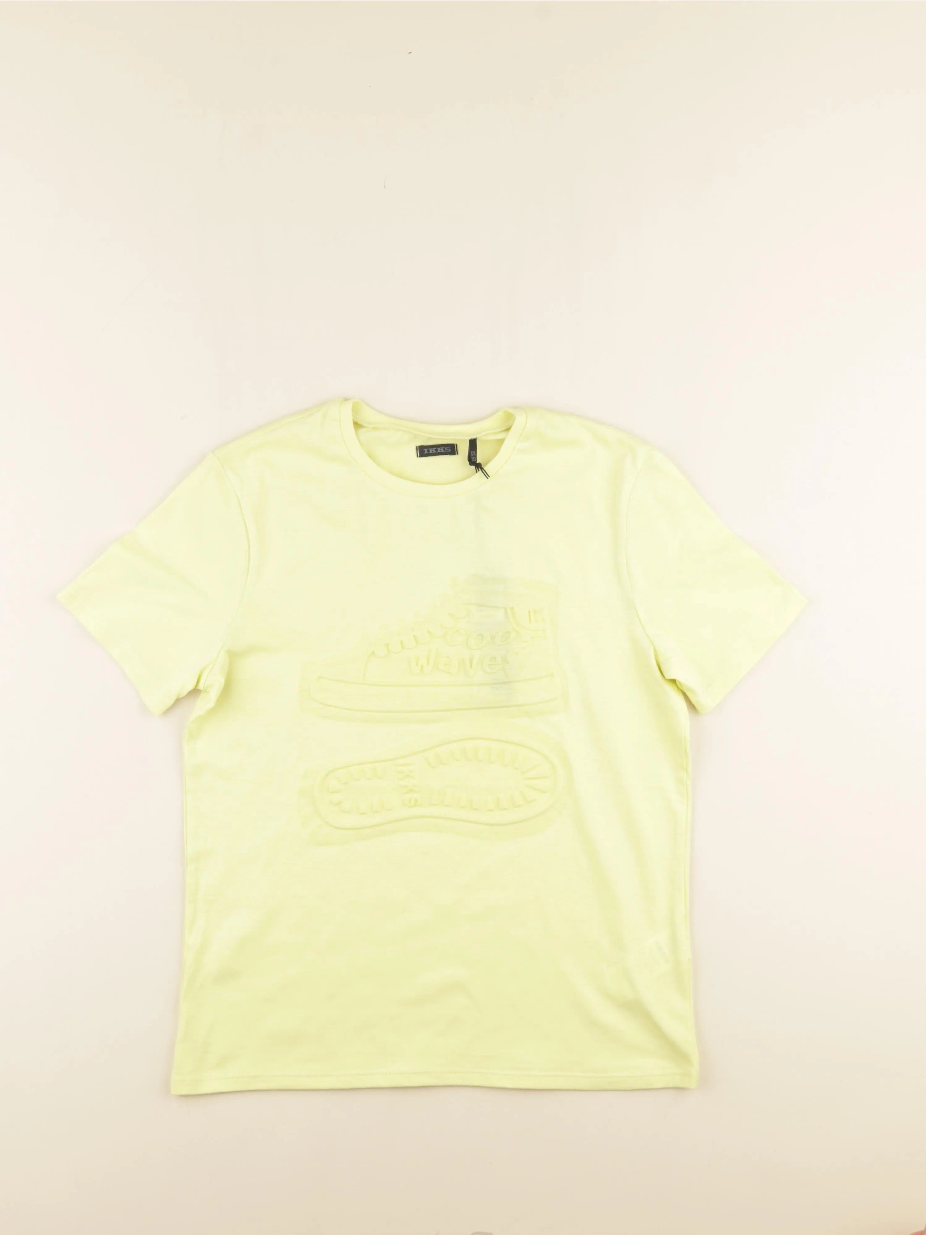 IKKS - tee-shirt jaune - 12 ans