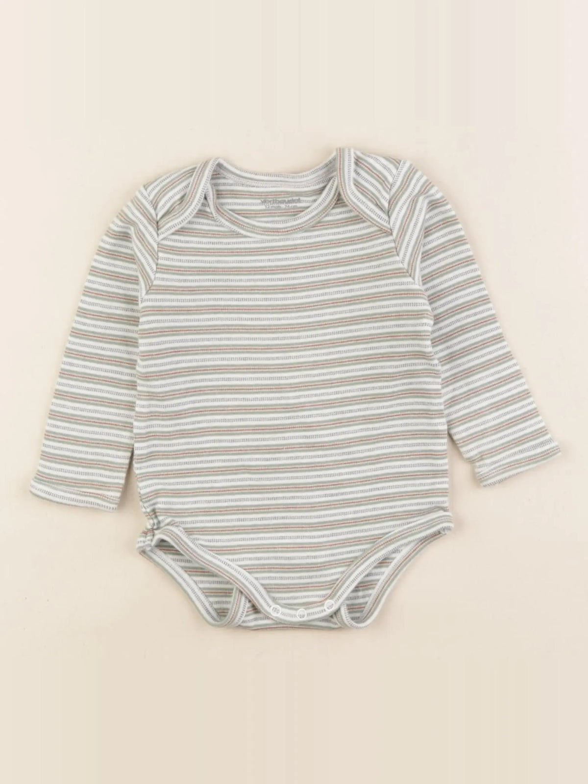 Vertbaudet - body vert - 12 mois