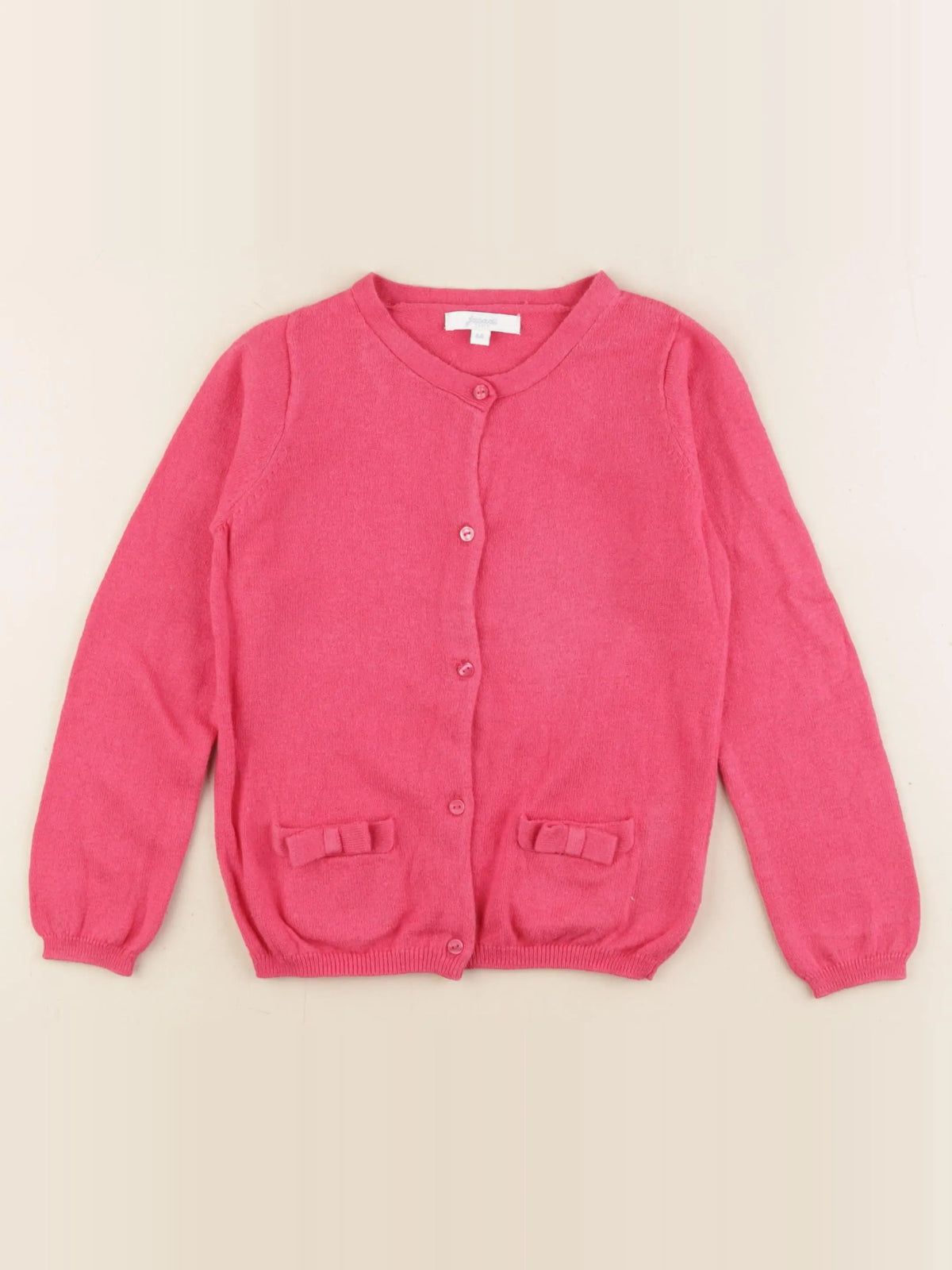 Jacadi - gilet rose - 6 ans