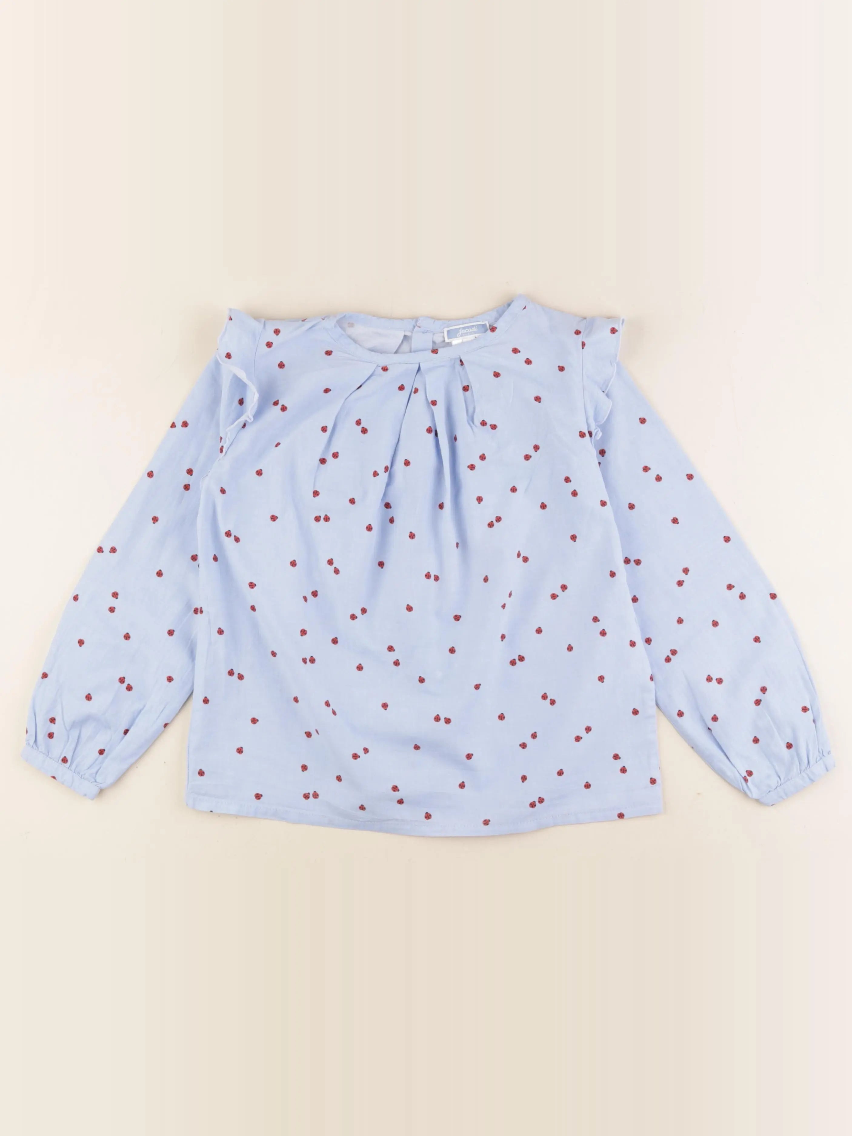 Jacadi - blouse bleu - 8 ans