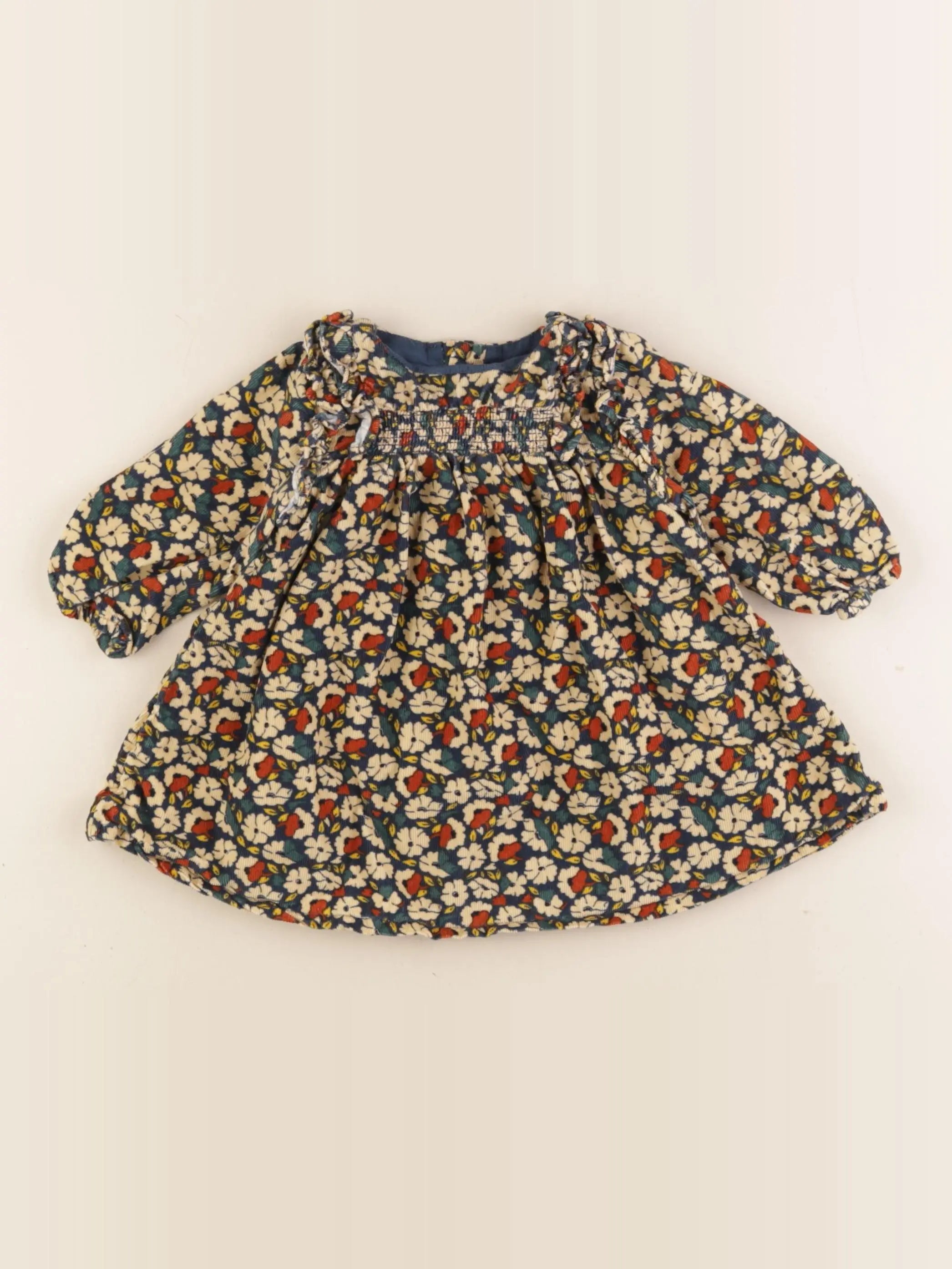 Boutchou - robe multicolore - 6 mois