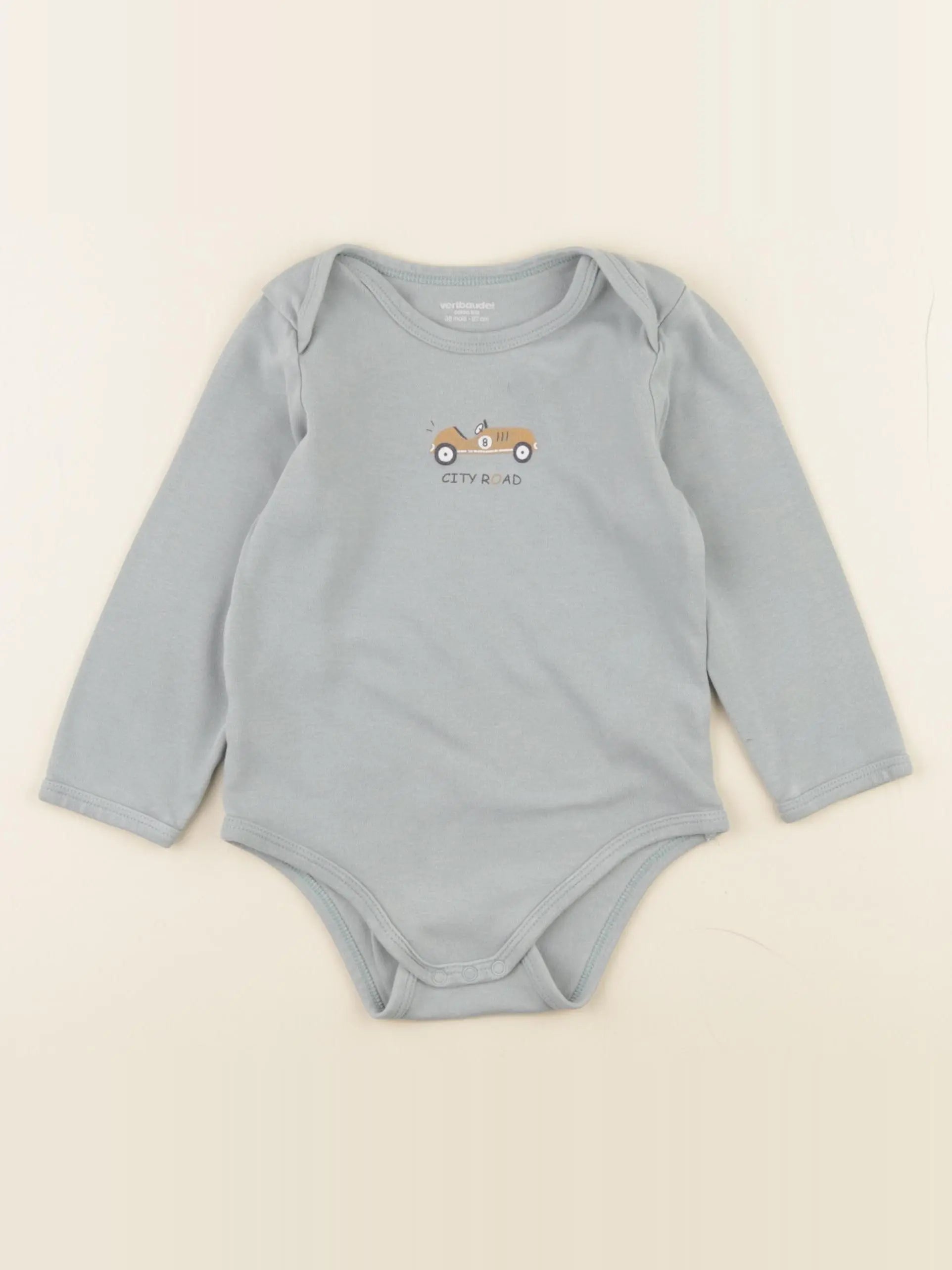 Vertbaudet - body vert - 36 mois