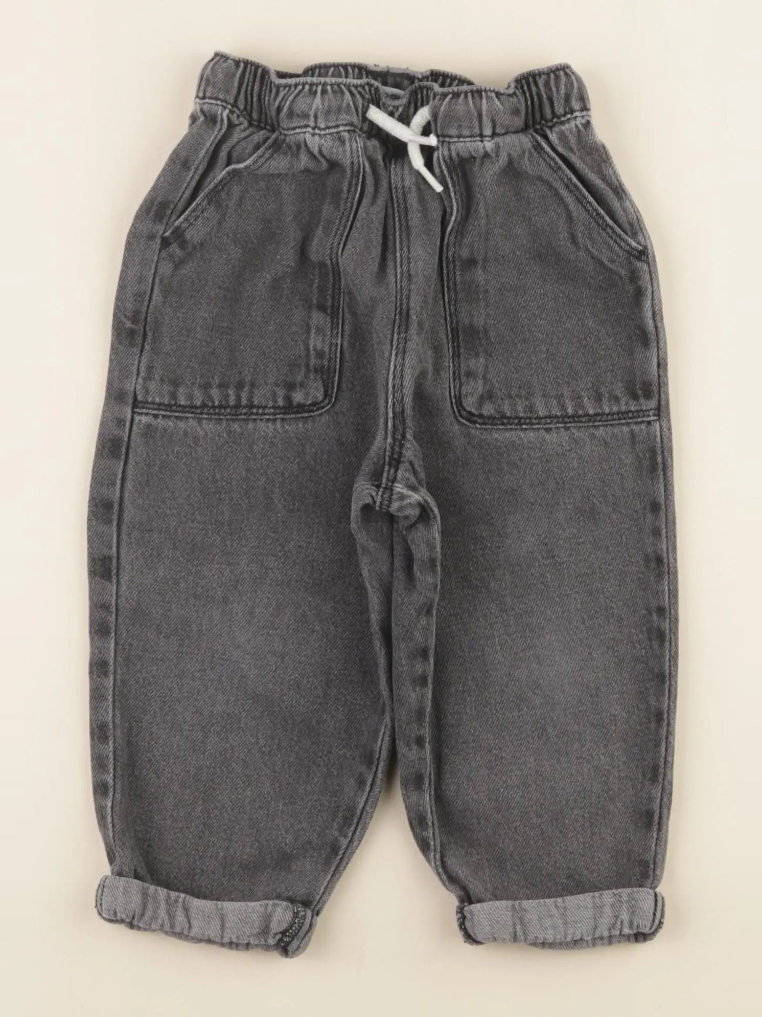 Vertbaudet - jean noir - 24 mois