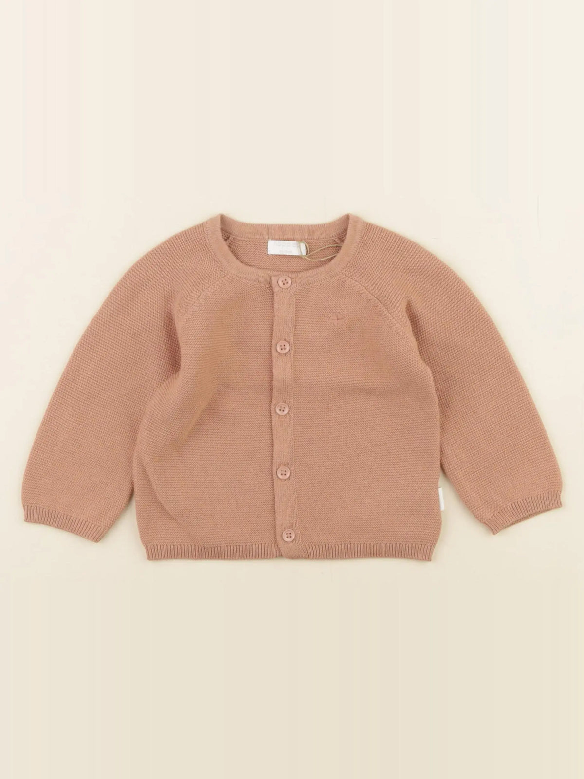 Noppies - gilet marron - 2/4 mois