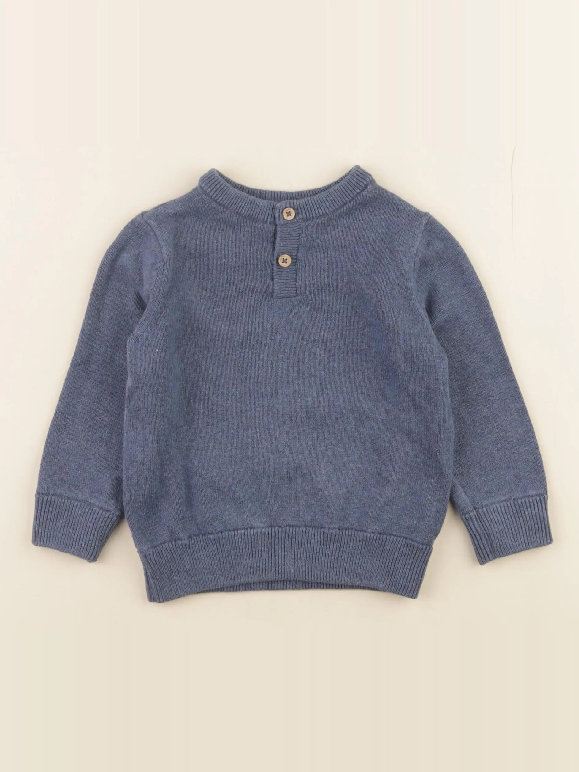 Vertbaudet - pull bleu - 3 ans