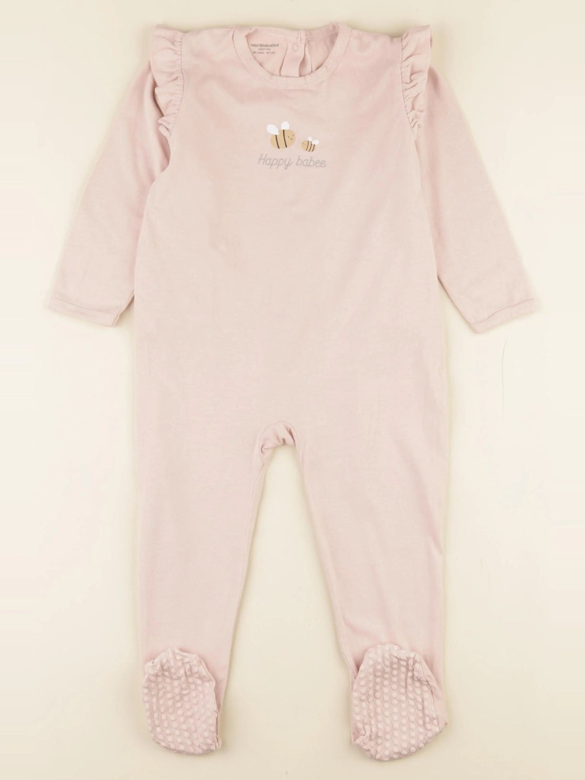 Vertbaudet - pyjama coton rose - 36 mois