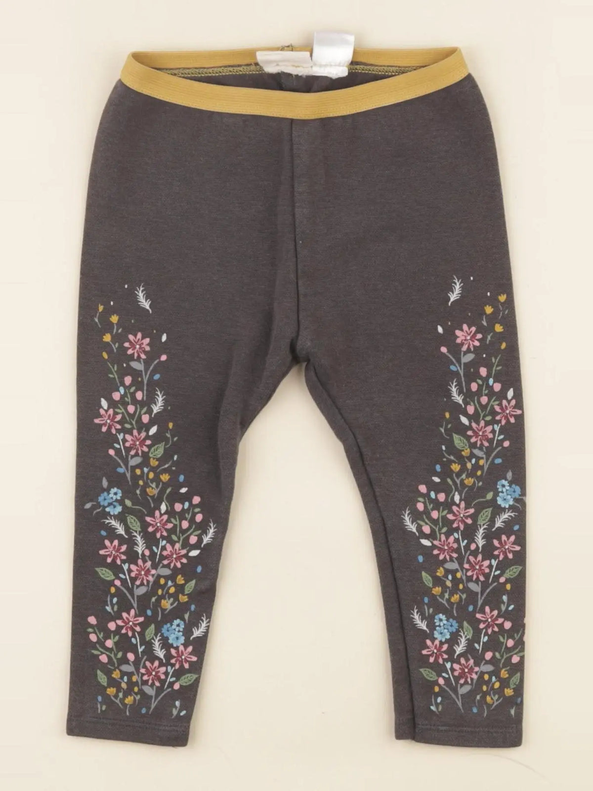Zara - legging gris - 18/24 mois