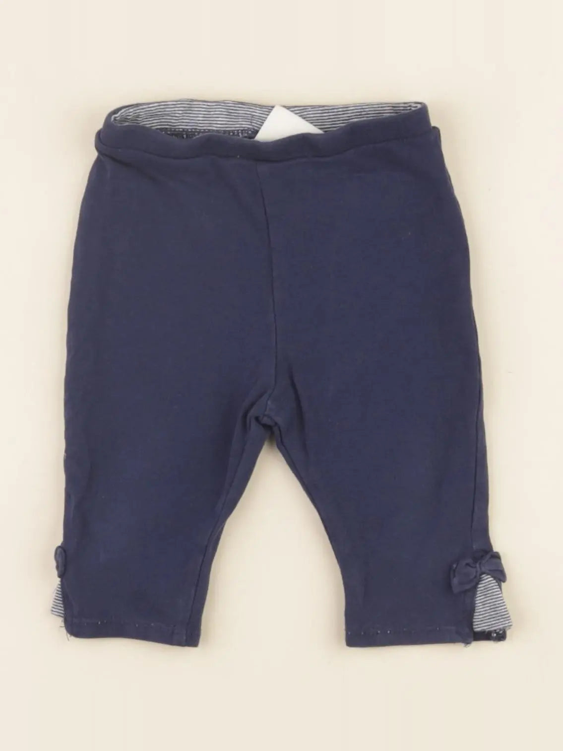 Zara - legging bleu - 9/12 mois
