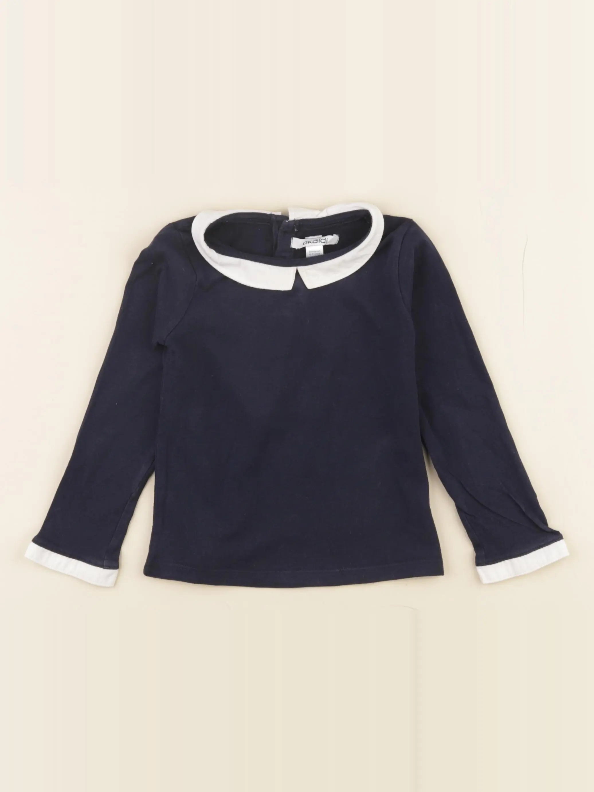 Okaidi - tee-shirt bleu - 2 ans