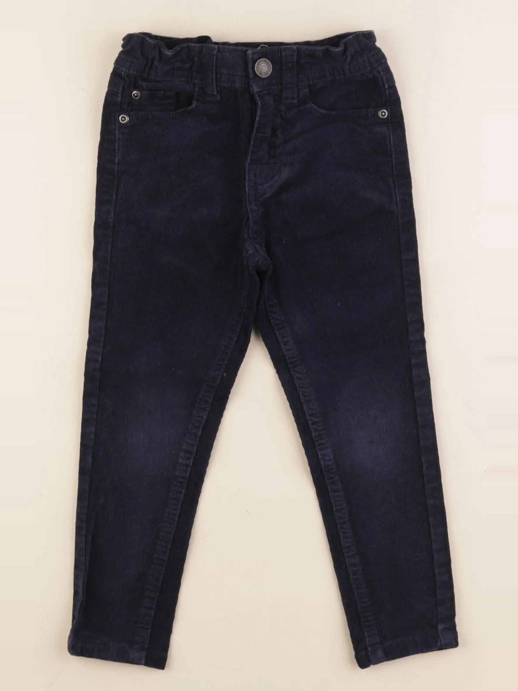 Vertbaudet - pantalon bleu - 3 ans